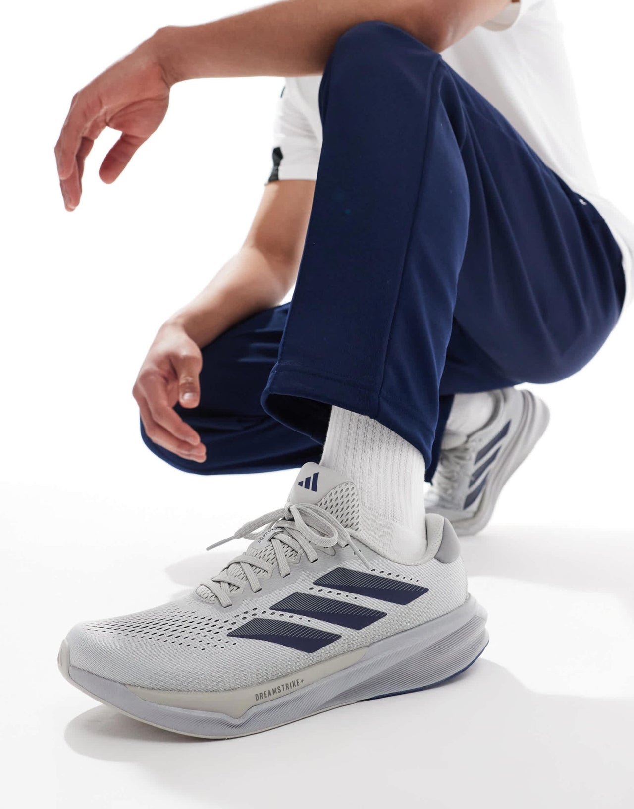 adidas Running Supernova Stride 2 in grey - ASOS Sample Sale EU Store
