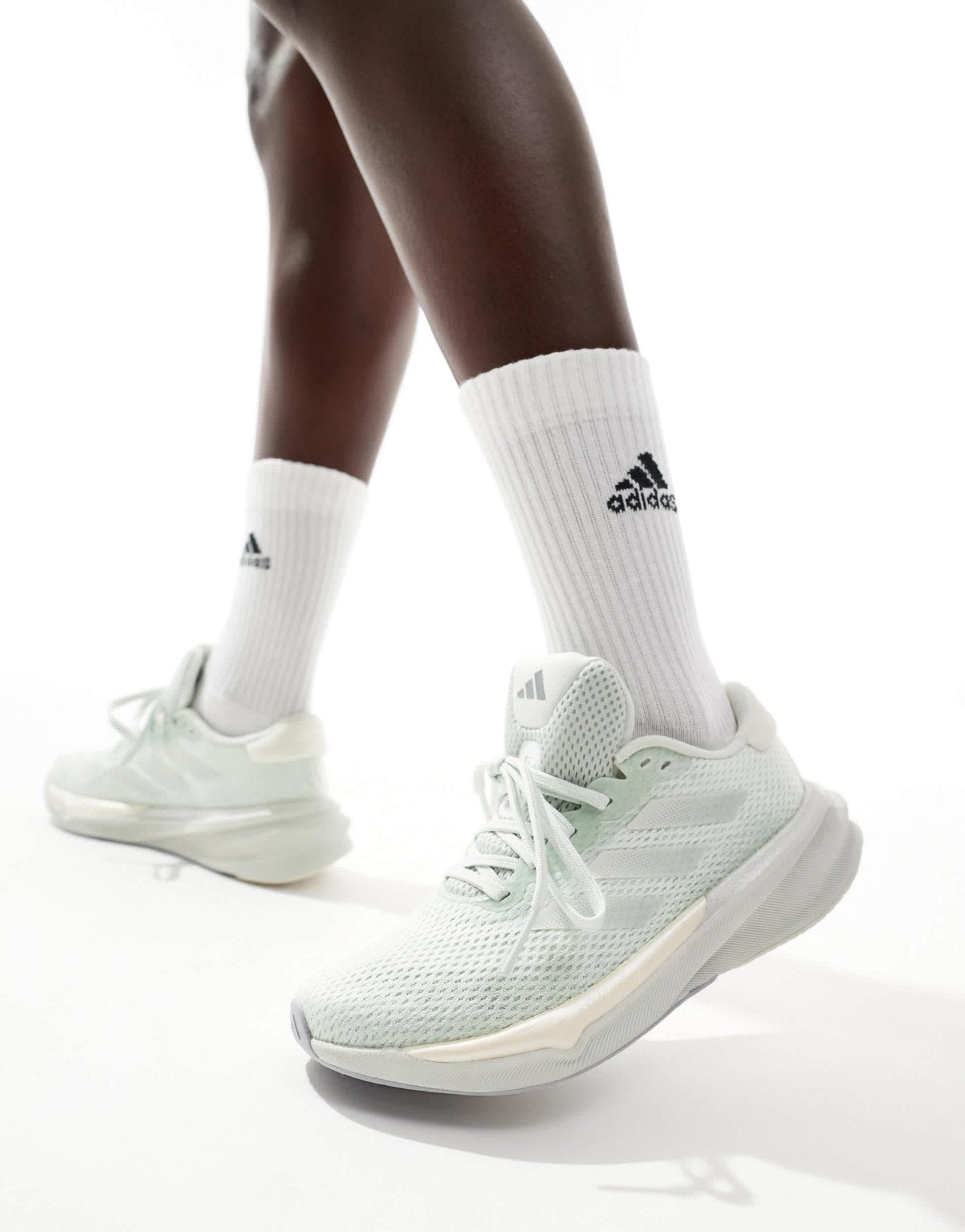 adidas Running Supernova Stride trainers in pale green - ASOS Sample Sale EU Store