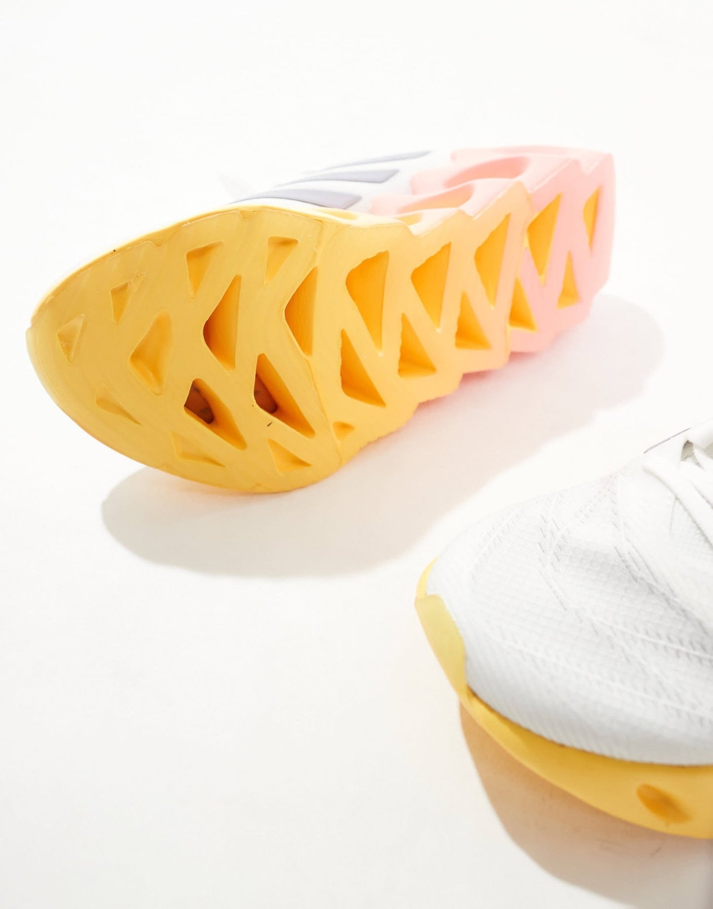 adidas Running Switch FWD 2 trainers in white and orange - ASOS Sample Sale EU Store