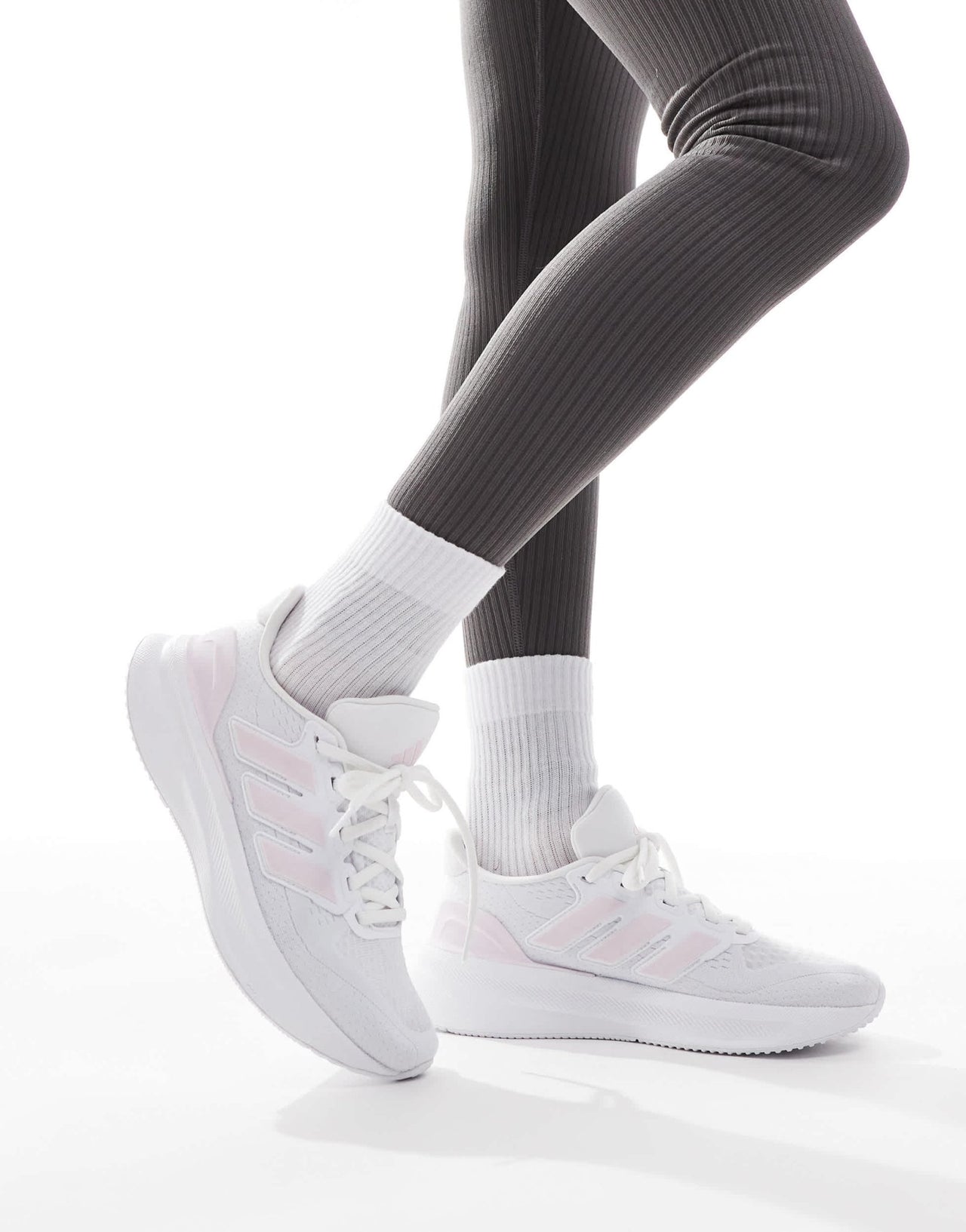 adidas Running Ultrarun 5 trainers in white and pink - ASOS Sample Sale EU Store