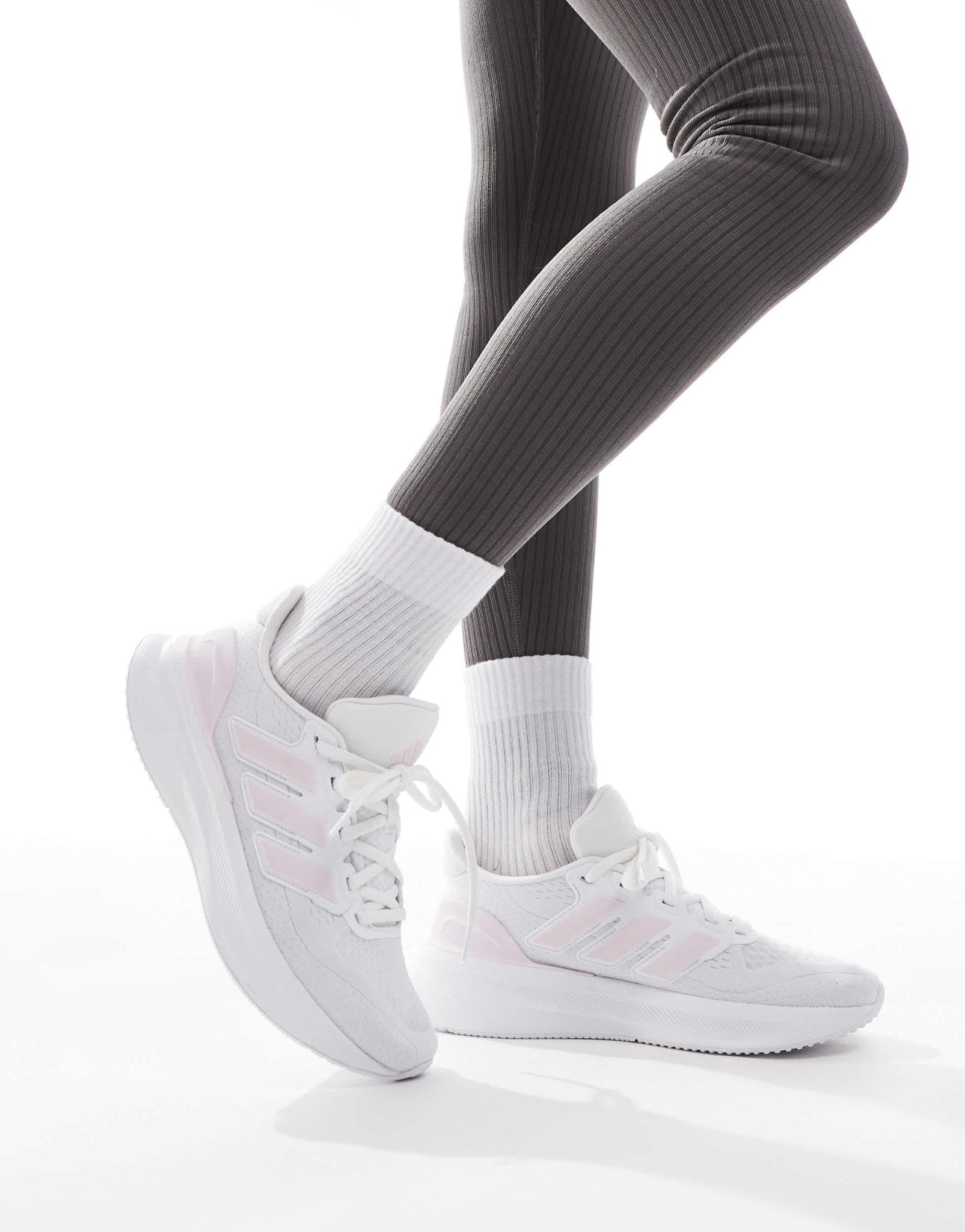 adidas Running Ultrarun 5 trainers in white and pink - ASOS Sample Sale EU Store