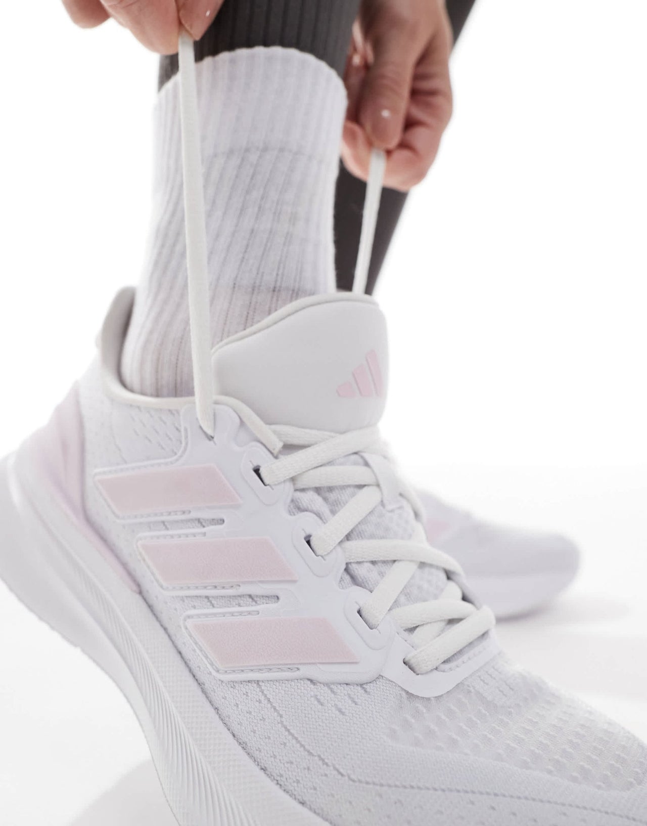 adidas Running Ultrarun 5 trainers in white and pink - ASOS Sample Sale EU Store