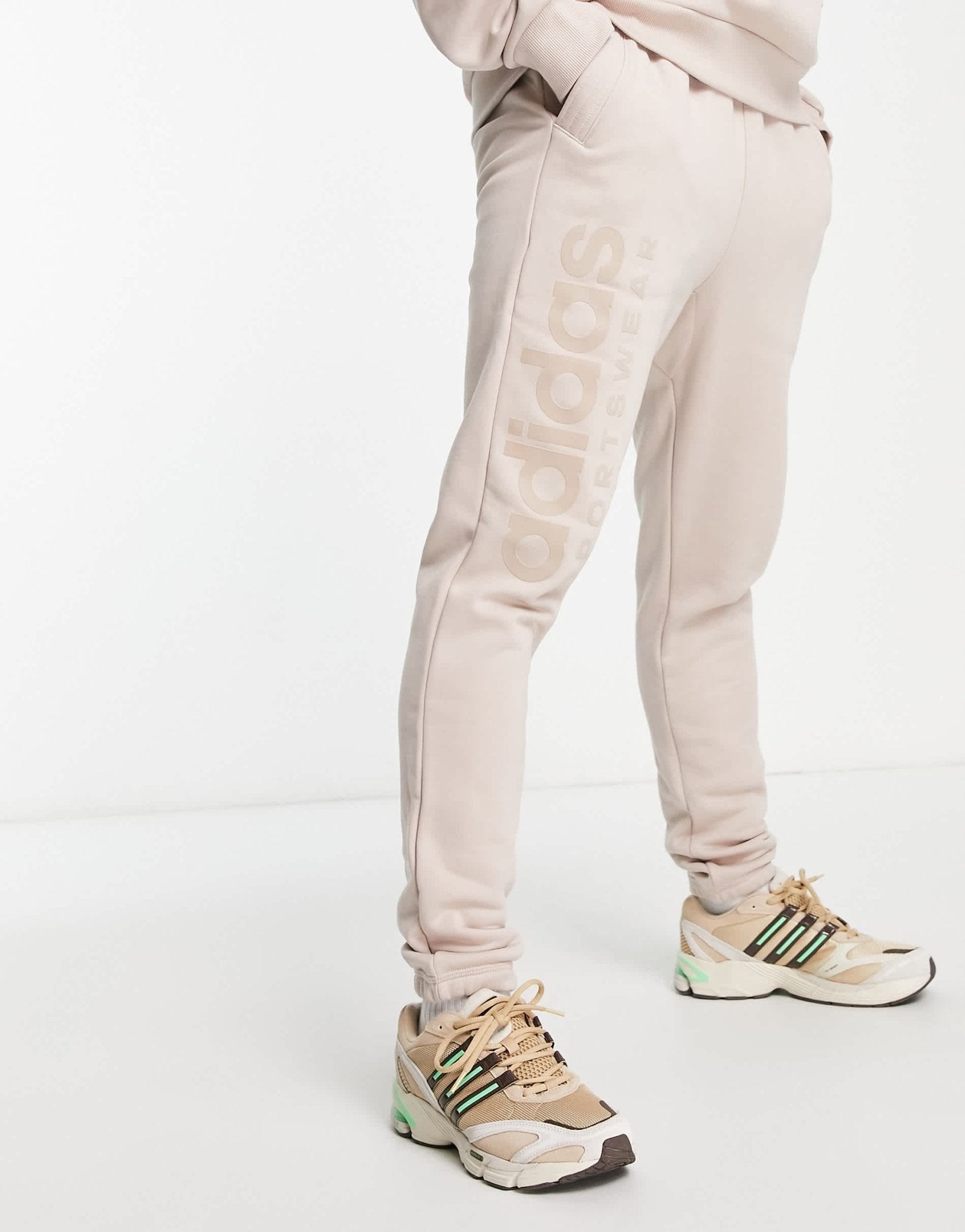 adidas Sportwear Lounge joggers in brown - ASOS Sample Sale EU Store