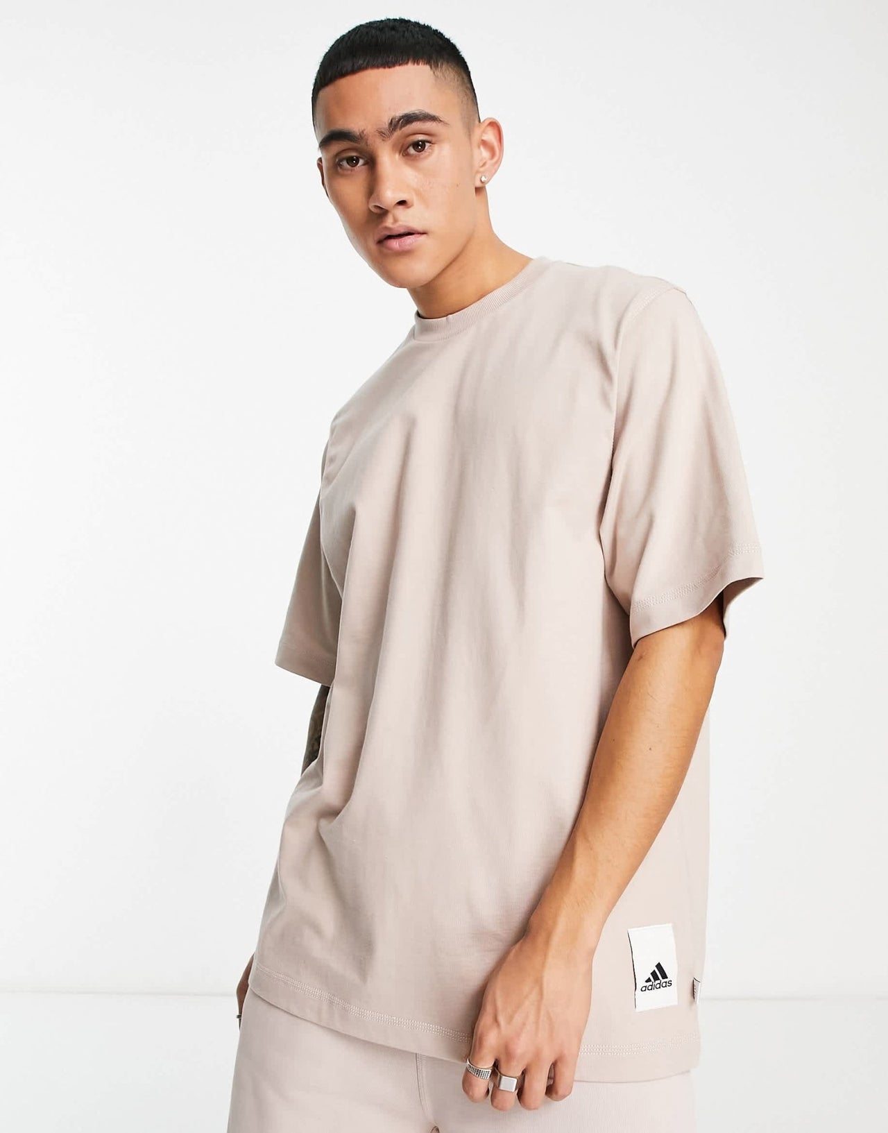 adidas Sportwear Lounge x Street t-shirt in brown - ASOS Sample Sale EU Store