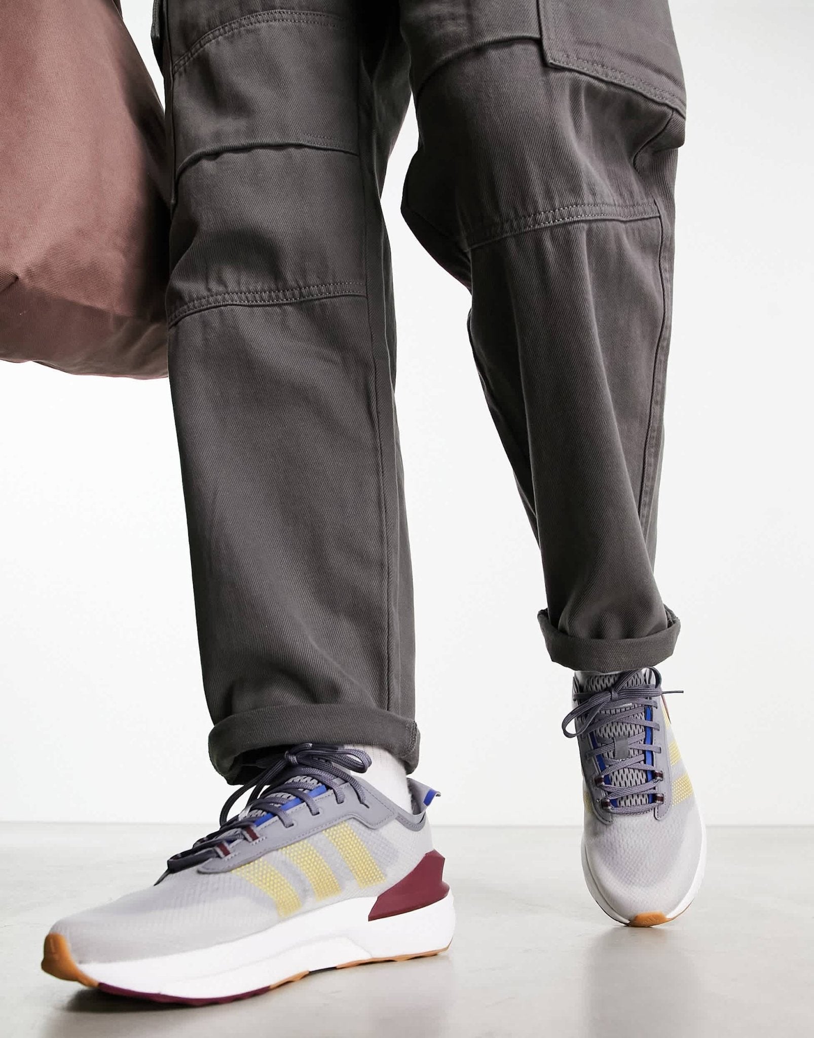 adidas Training Avryn trainers in grey and red - ASOS Sample Sale EU Store