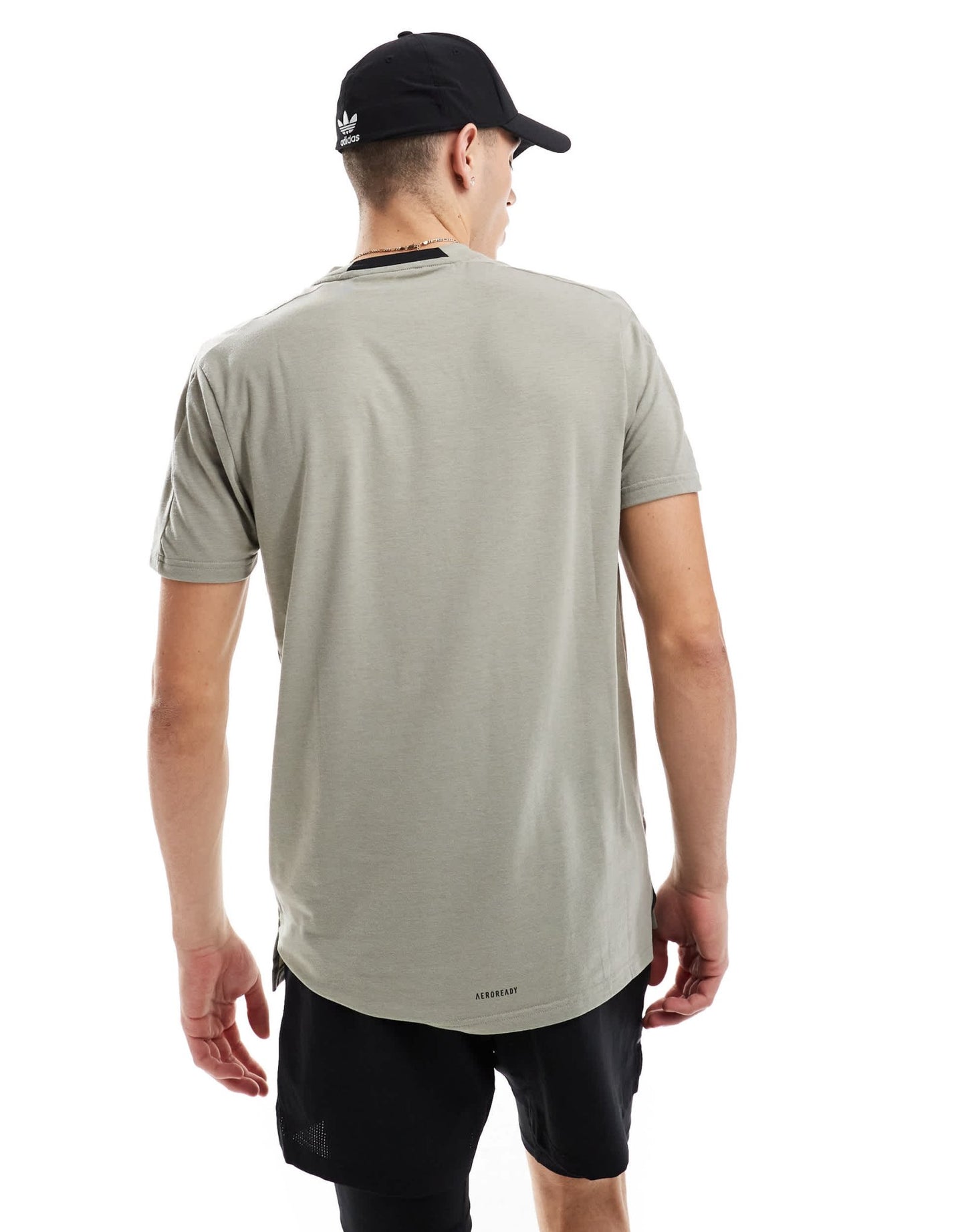 adidas Training D4T t-shirt in silver grey - ASOS Sample Sale EU Store