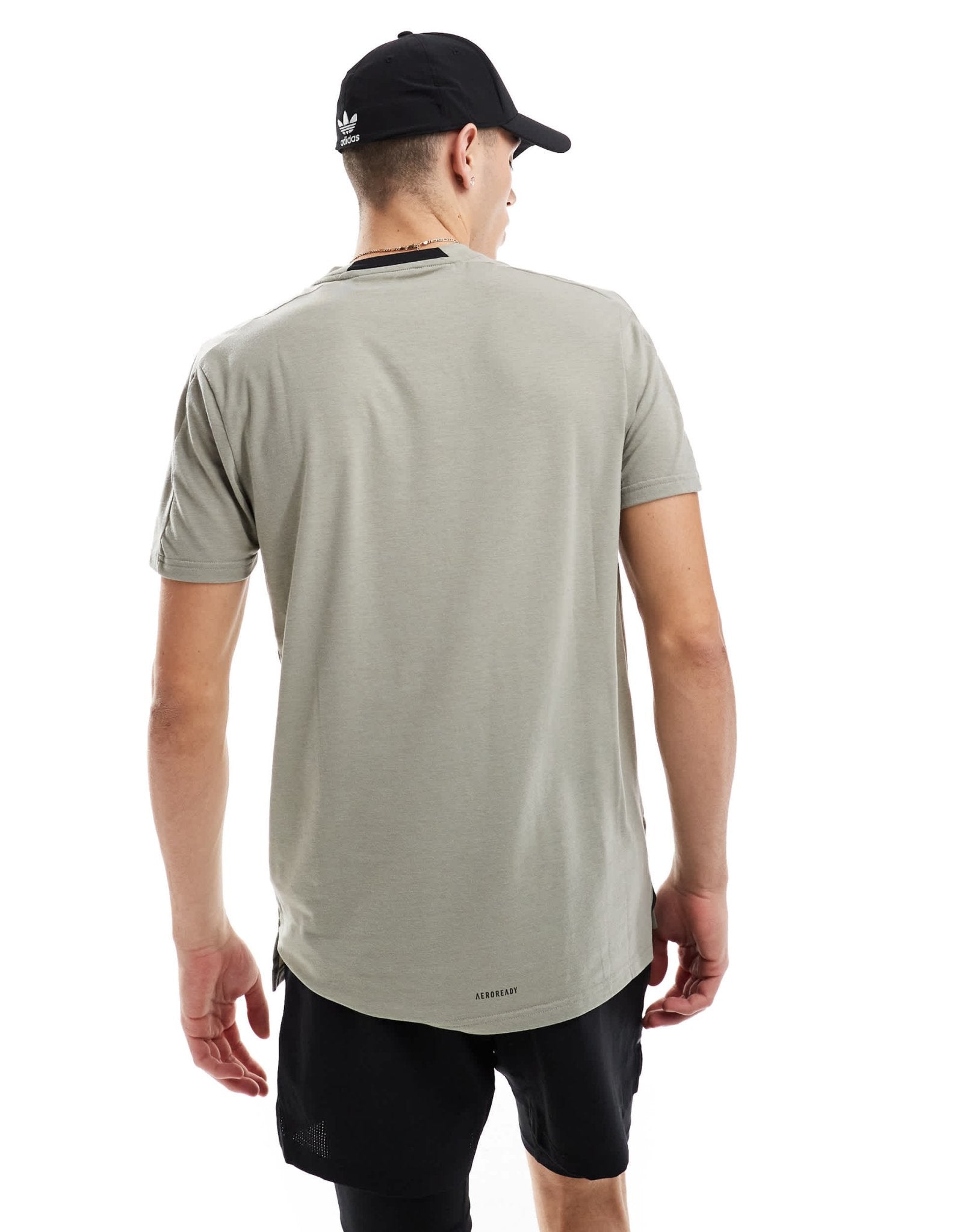 adidas Training D4T t-shirt in silver grey - ASOS Sample Sale EU Store