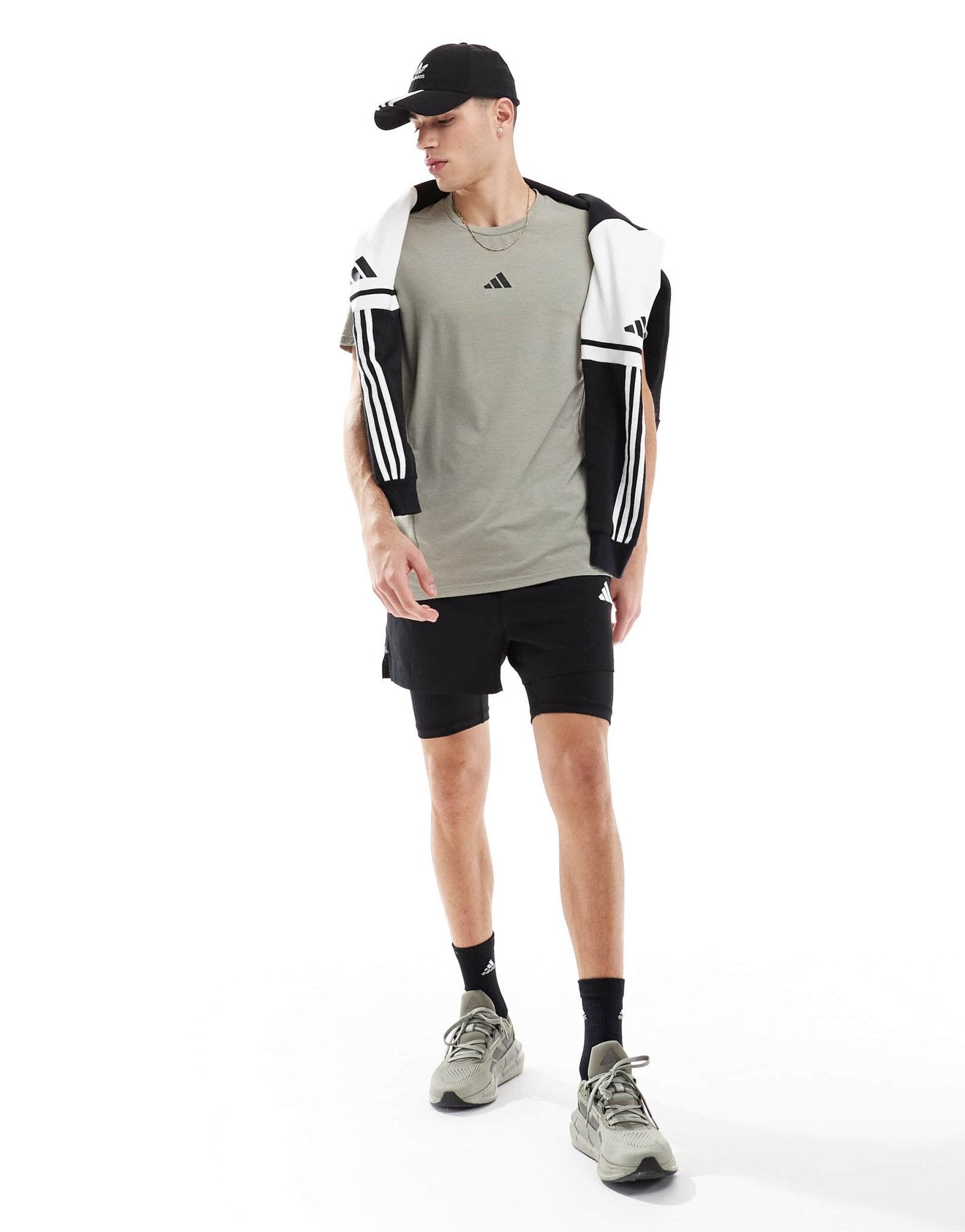 adidas Training D4T t-shirt in silver grey - ASOS Sample Sale EU Store