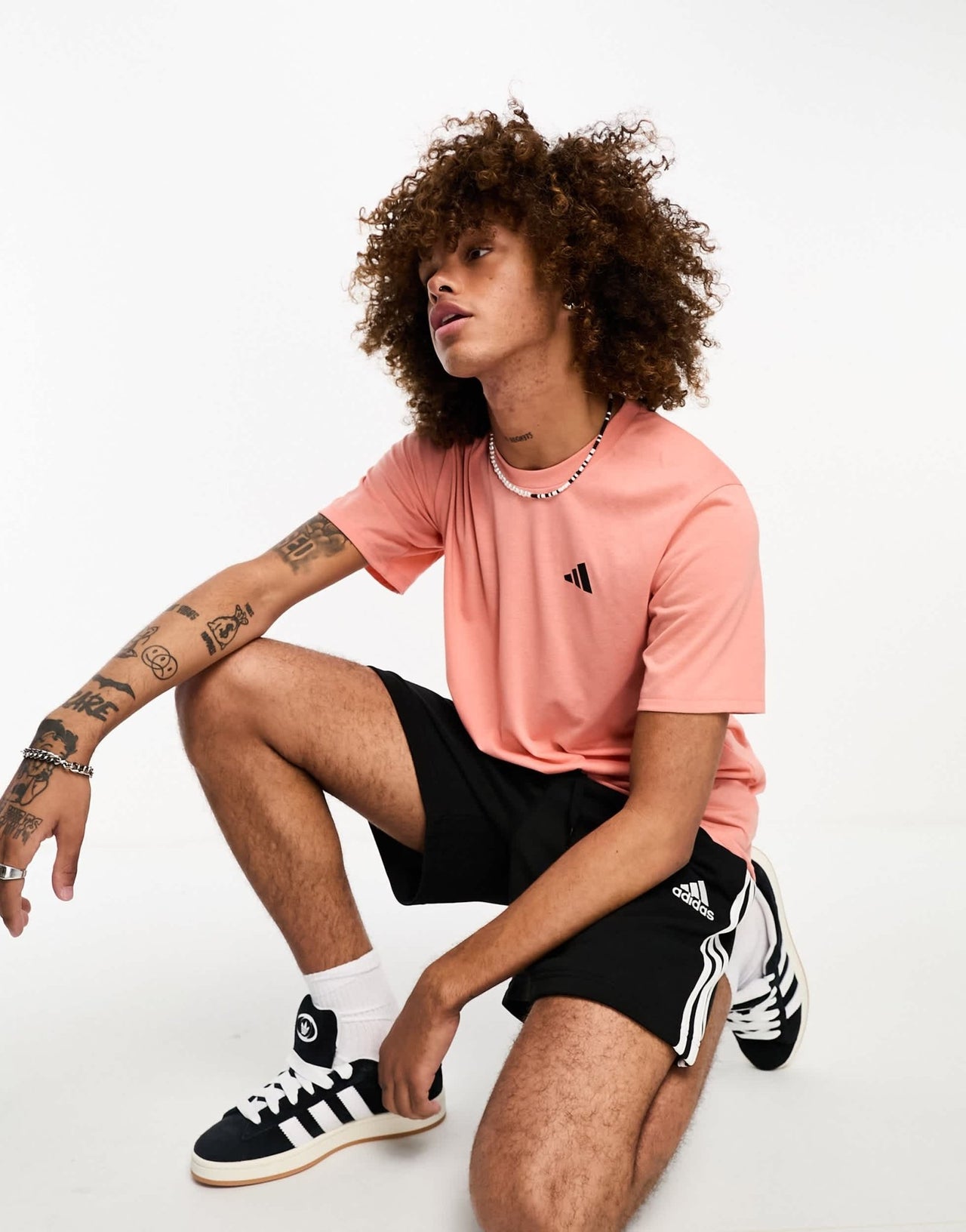 adidas Training Essential t-shirt in orange - ASOS Sample Sale EU Store