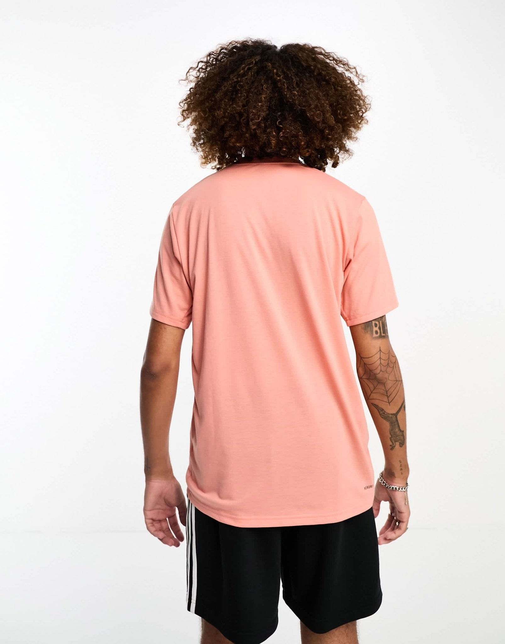 adidas Training Essential t-shirt in orange - ASOS Sample Sale EU Store