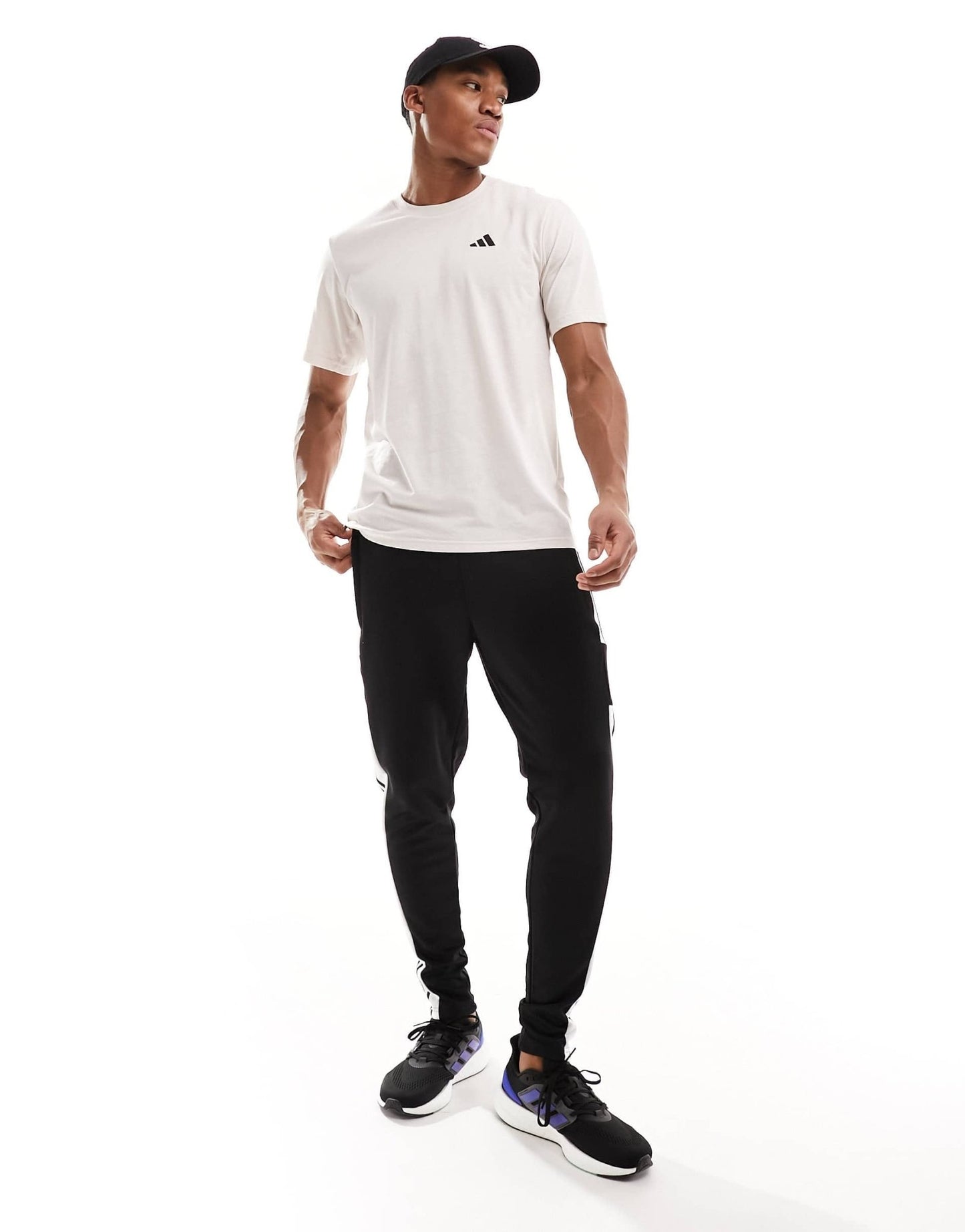 adidas Training Essentials t-shirt in beige - ASOS Sample Sale EU Store