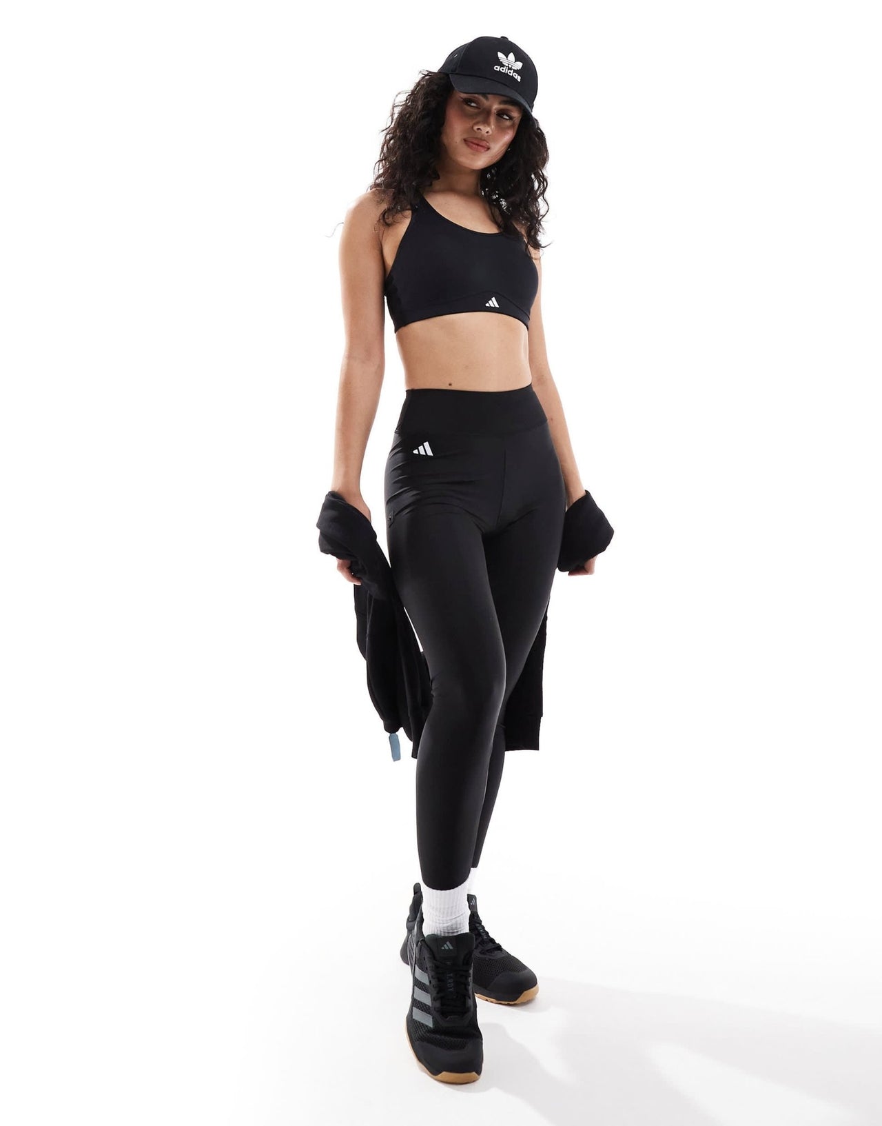 adidas Training TLDR high support bra in black - ASOS Sample Sale EU Store