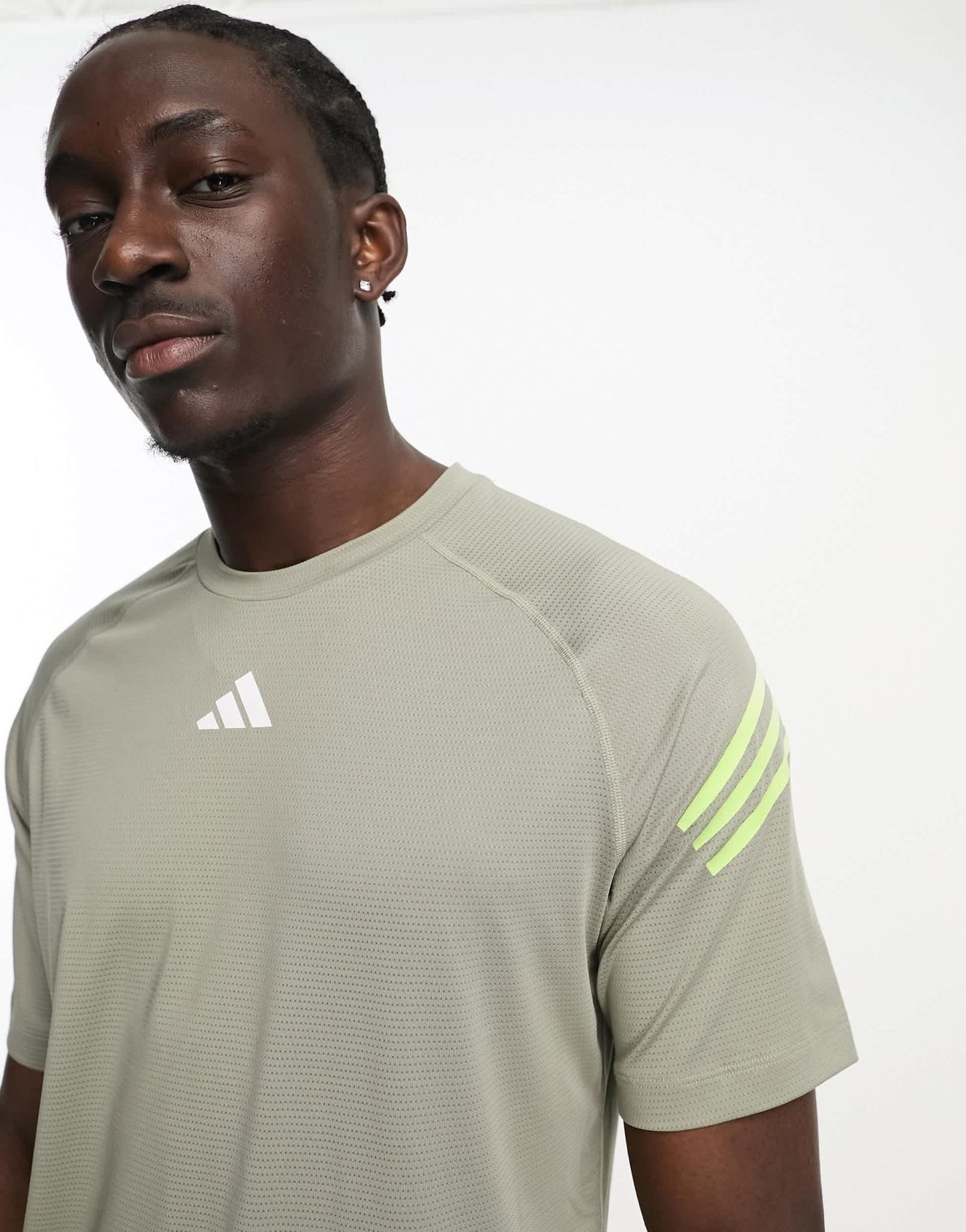 adidas Training Train Icons t-shirt in grey - ASOS Sample Sale EU Store