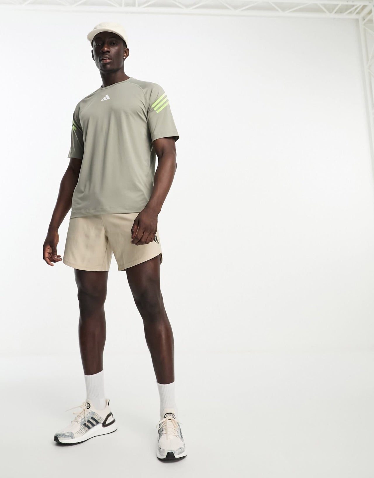 adidas Training Train Icons t-shirt in grey - ASOS Sample Sale EU Store