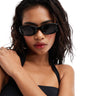 AIRE calisto oval sunglasses in black