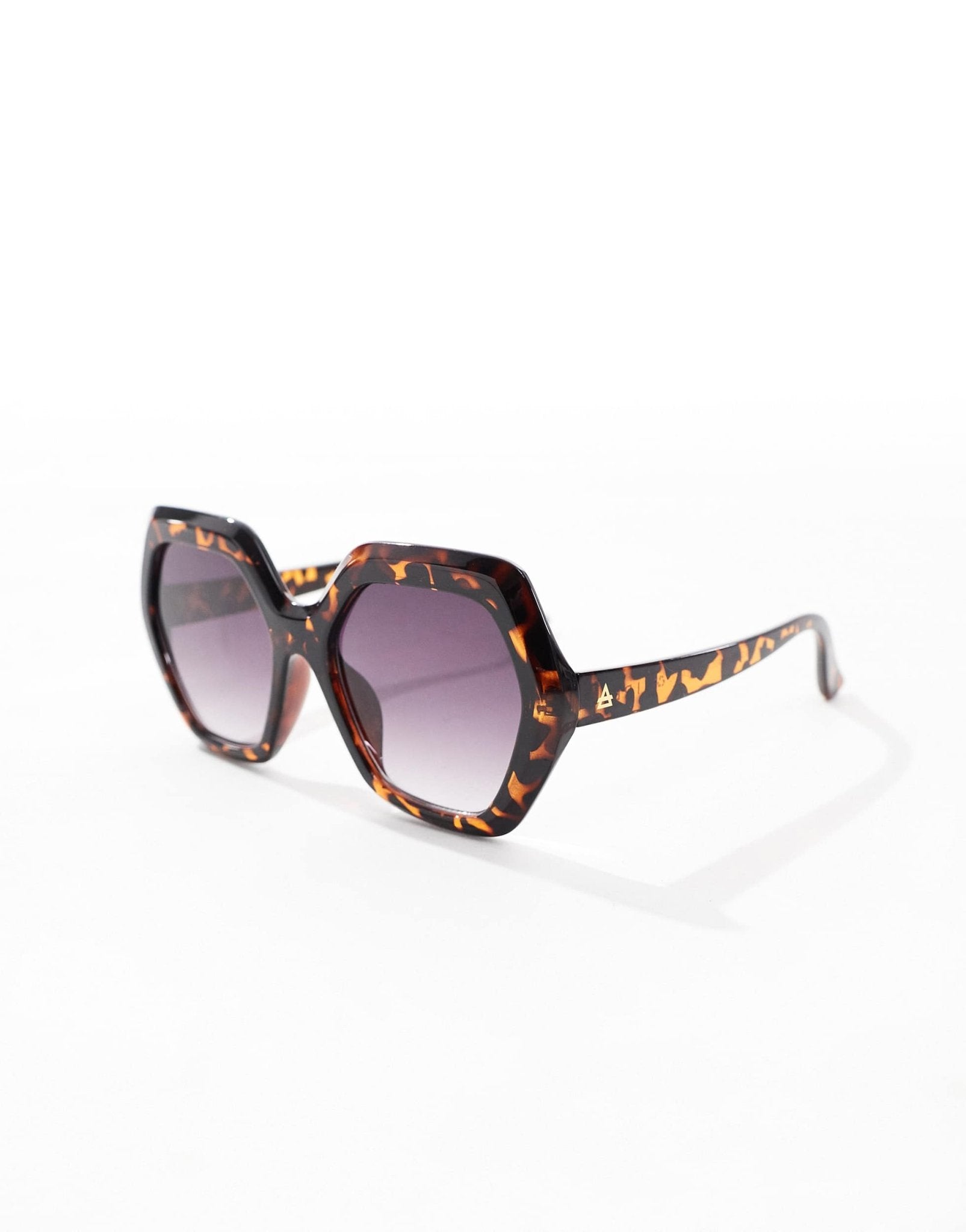 AIRE meteor hexagonal sunglasses in tortoiseshell - ASOS Sample Sale EU Store