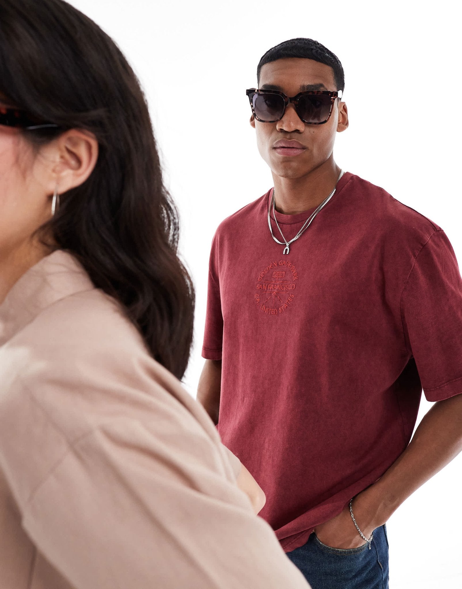 AIRE meteorite square sunglasses in grey tortoiseshell - ASOS Sample Sale EU Store