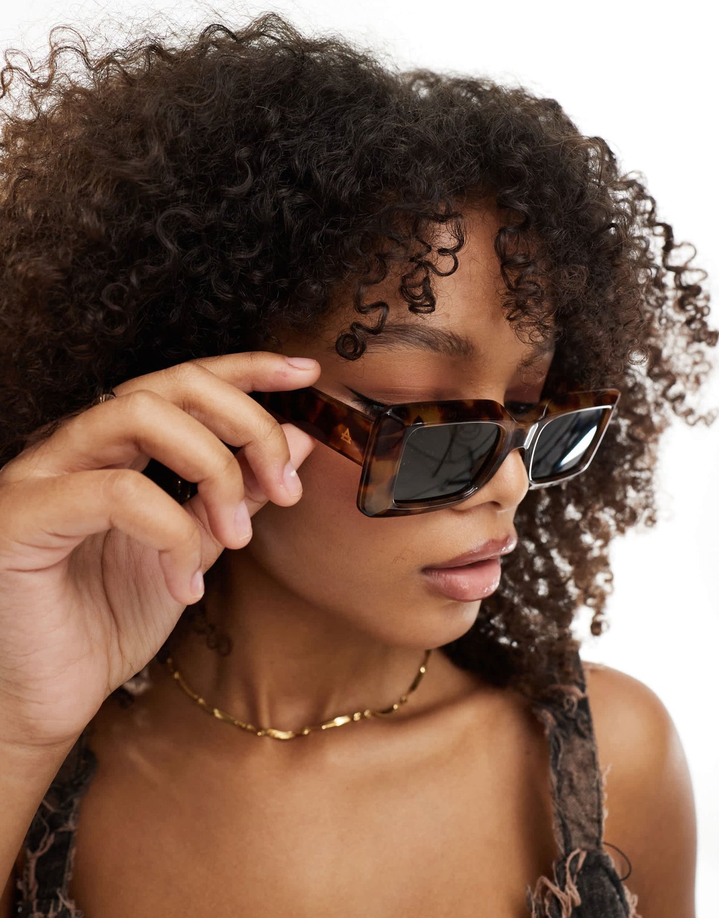AIRE parallax square sunglasses in dark tort - ASOS Sample Sale EU Store