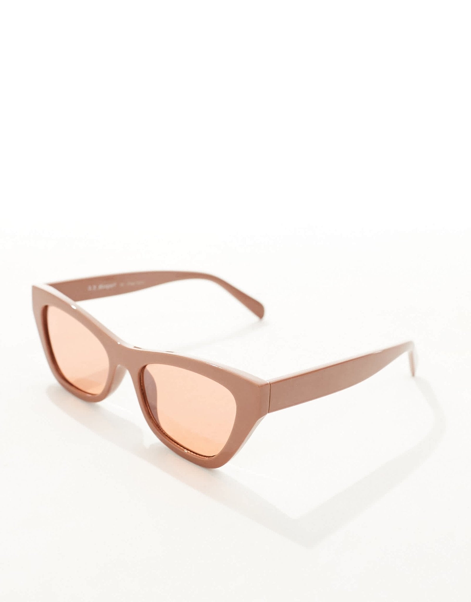 AJ Morgan cat eye sunglasses in beige - ASOS Sample Sale EU Store