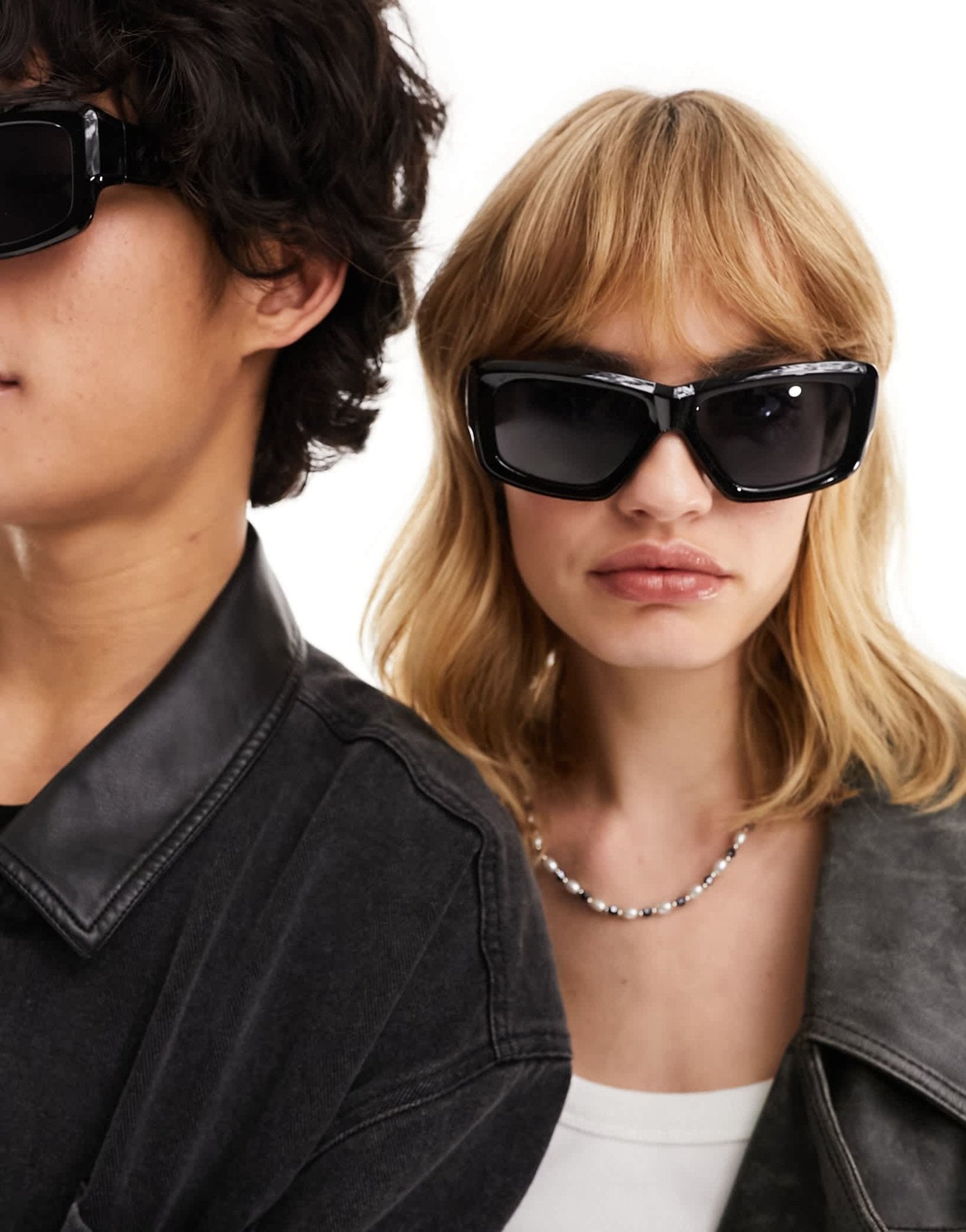 AJ Morgan chunky sunglasses in black - ASOS Sample Sale EU Store