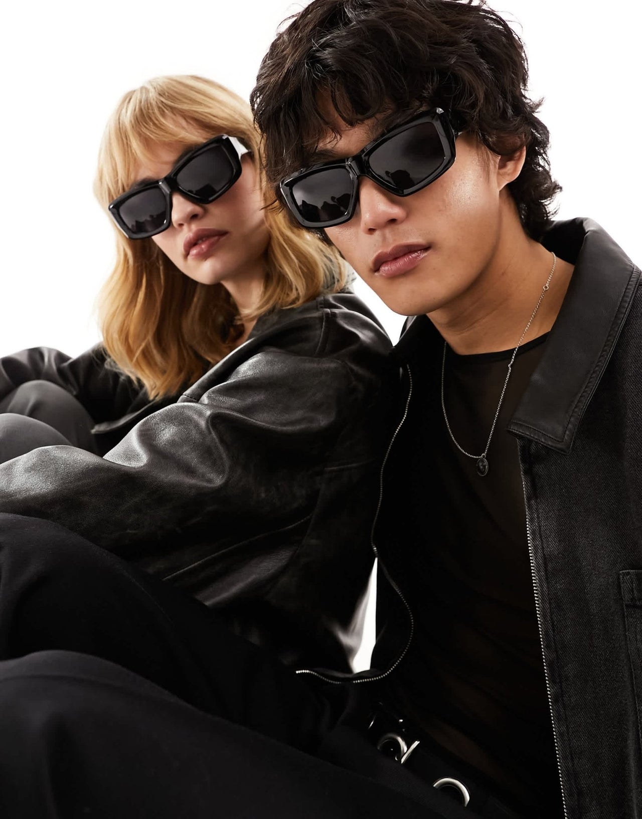 AJ Morgan chunky sunglasses in black - ASOS Sample Sale EU Store