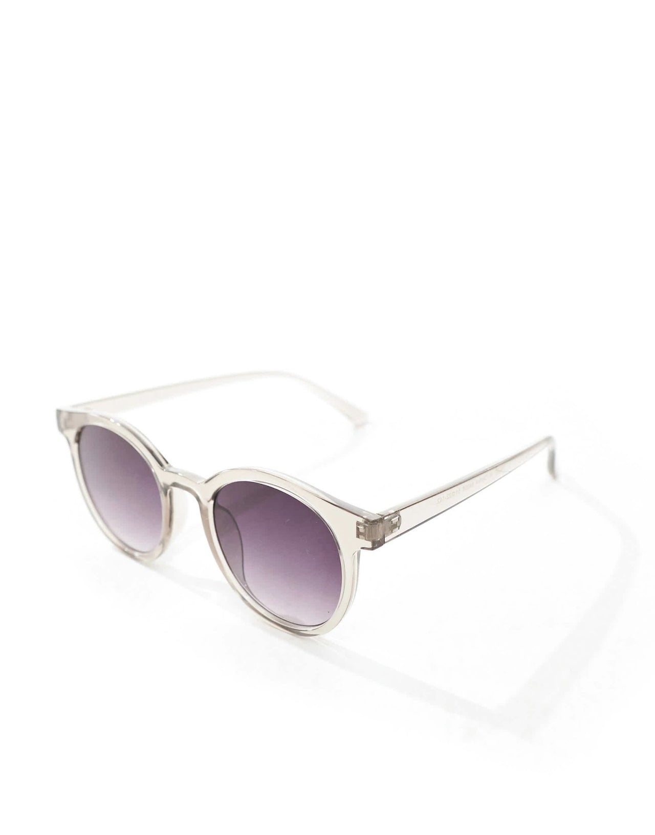 AJ Morgan low key round sunglasses in grey - ASOS Sample Sale EU Store