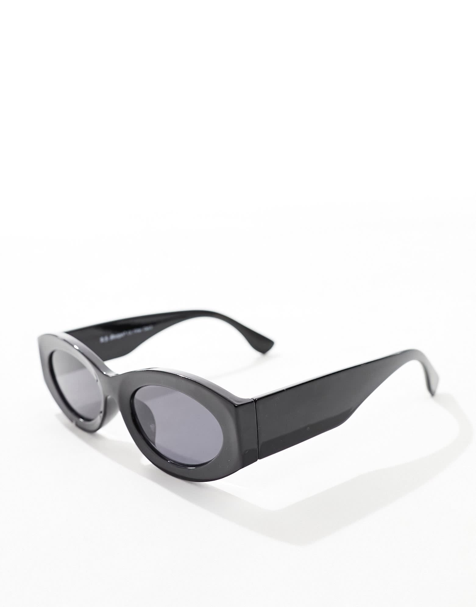 AJ Morgan slim cat eye sunglasses in black - ASOS Sample Sale EU Store