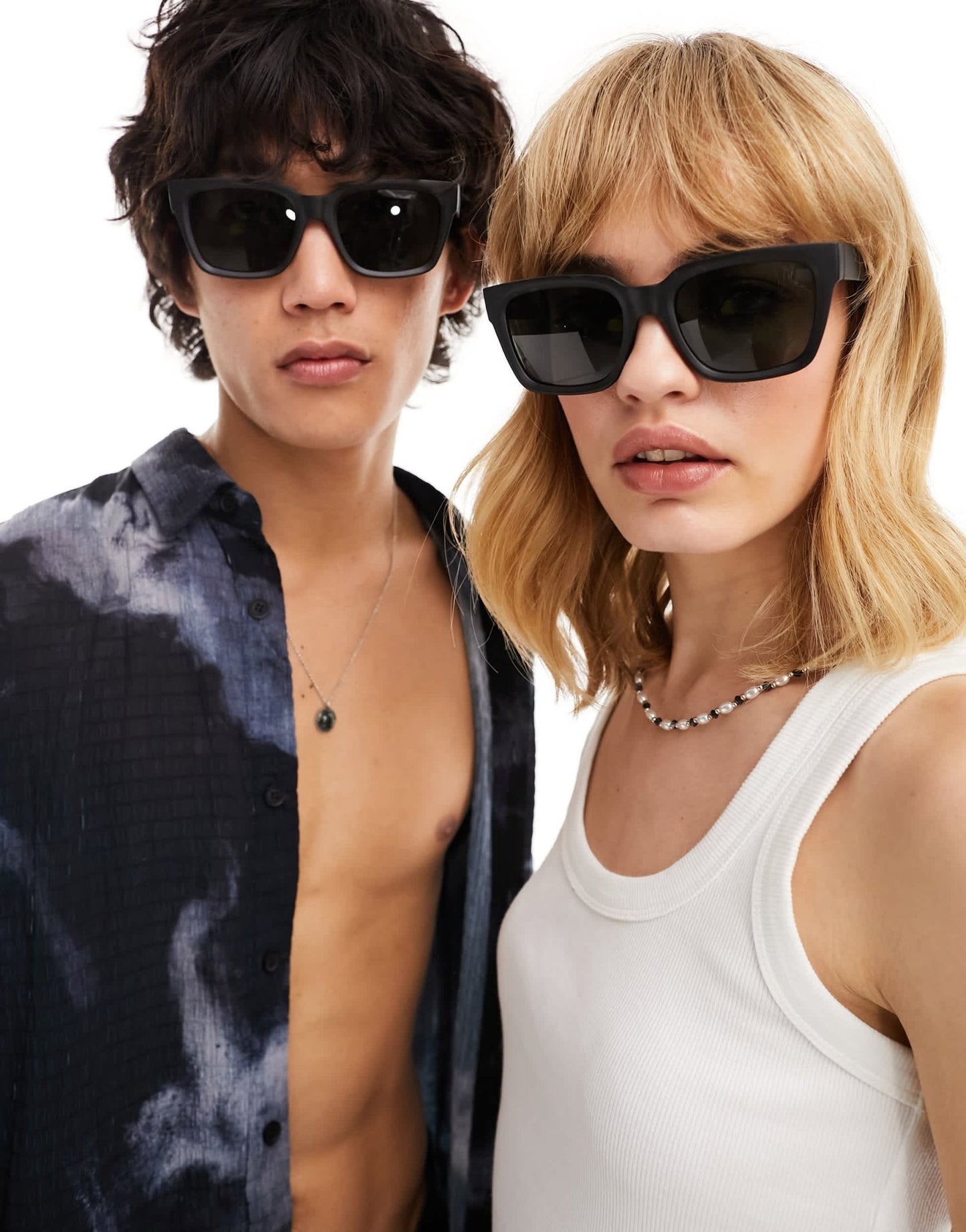 AJ Morgan square sunglasses in black - ASOS Sample Sale EU Store