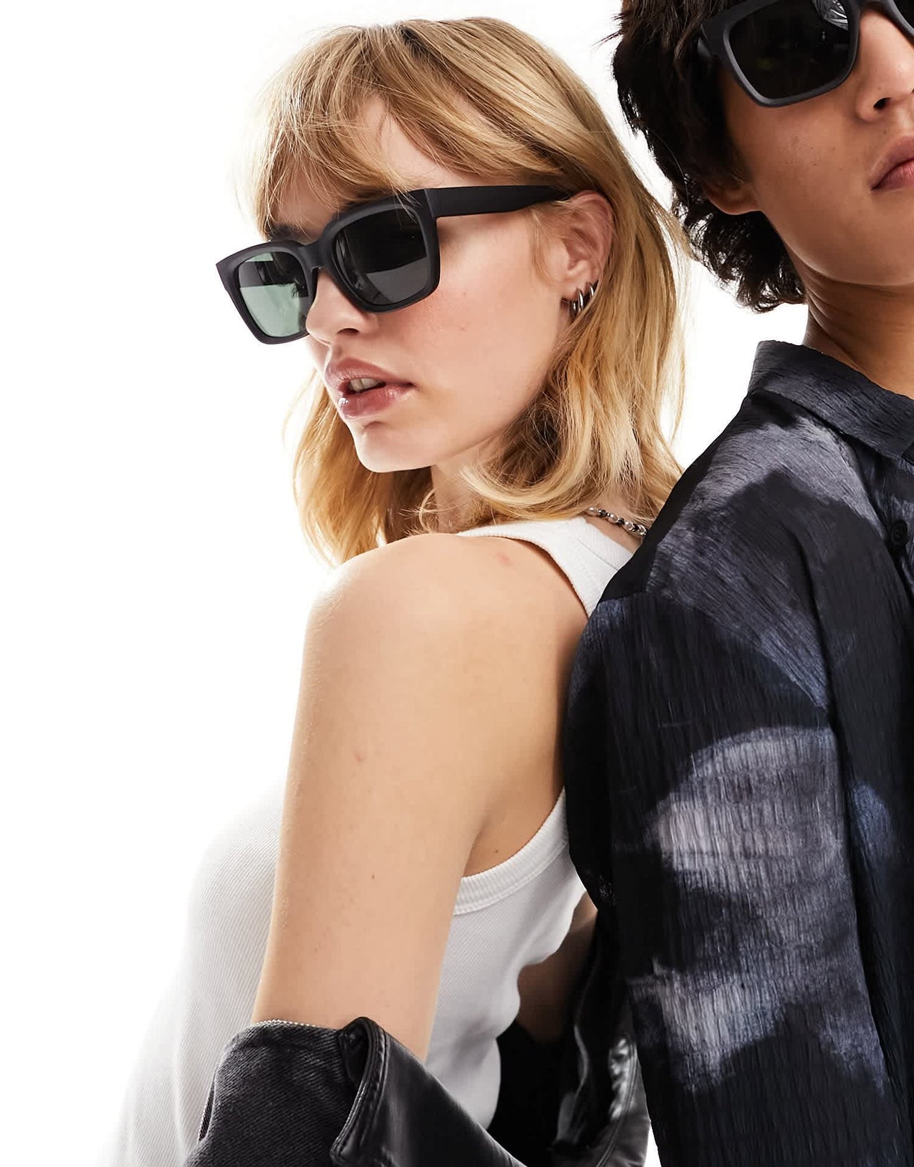 AJ Morgan square sunglasses in black - ASOS Sample Sale EU Store