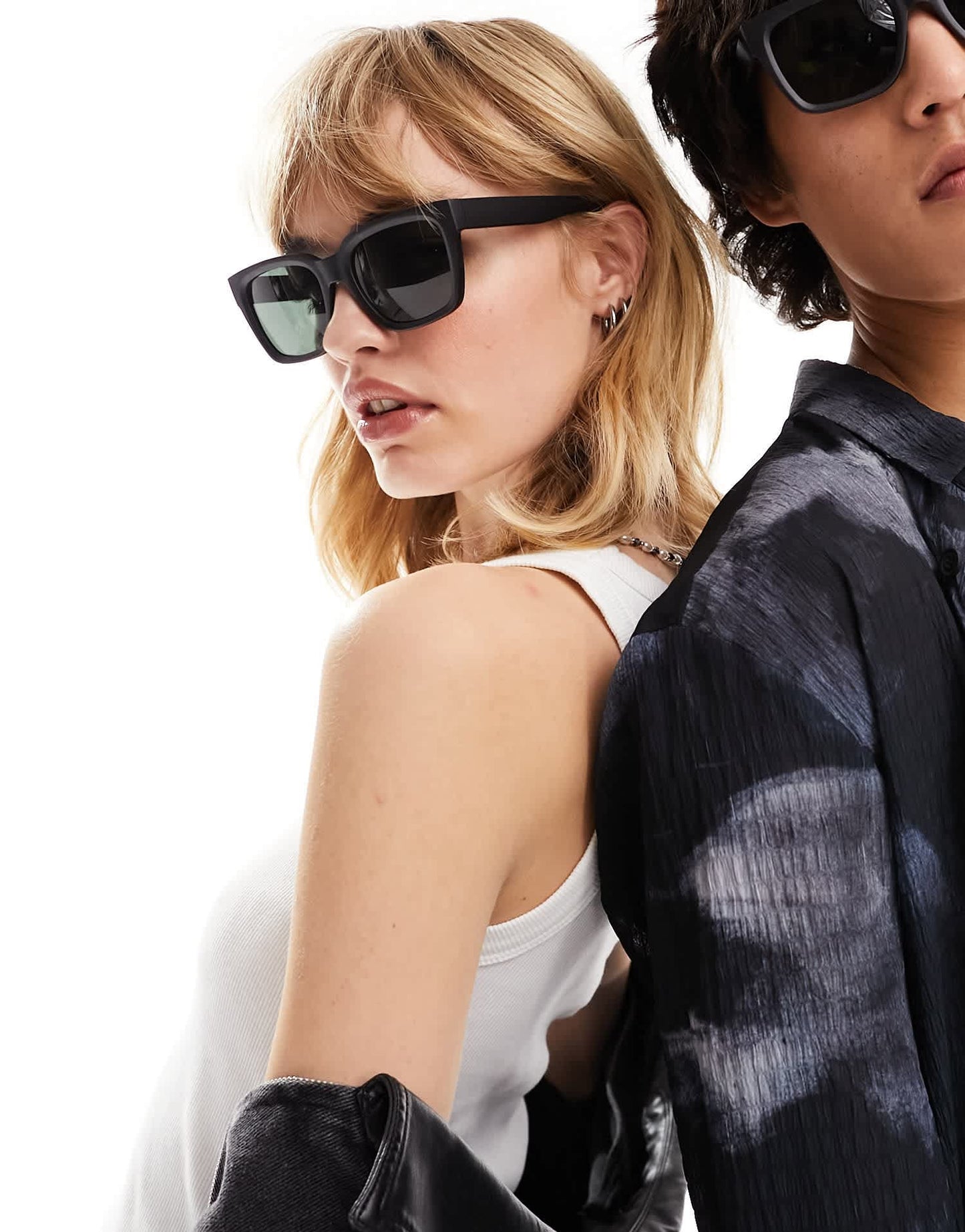 AJ Morgan square sunglasses in black - ASOS Sample Sale EU Store