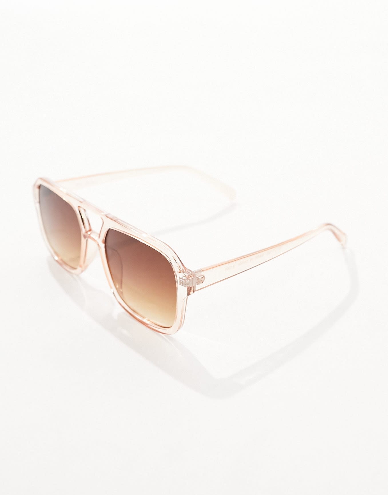 AJ Morgan york aviator sunglasses in cream - ASOS Sample Sale EU Store