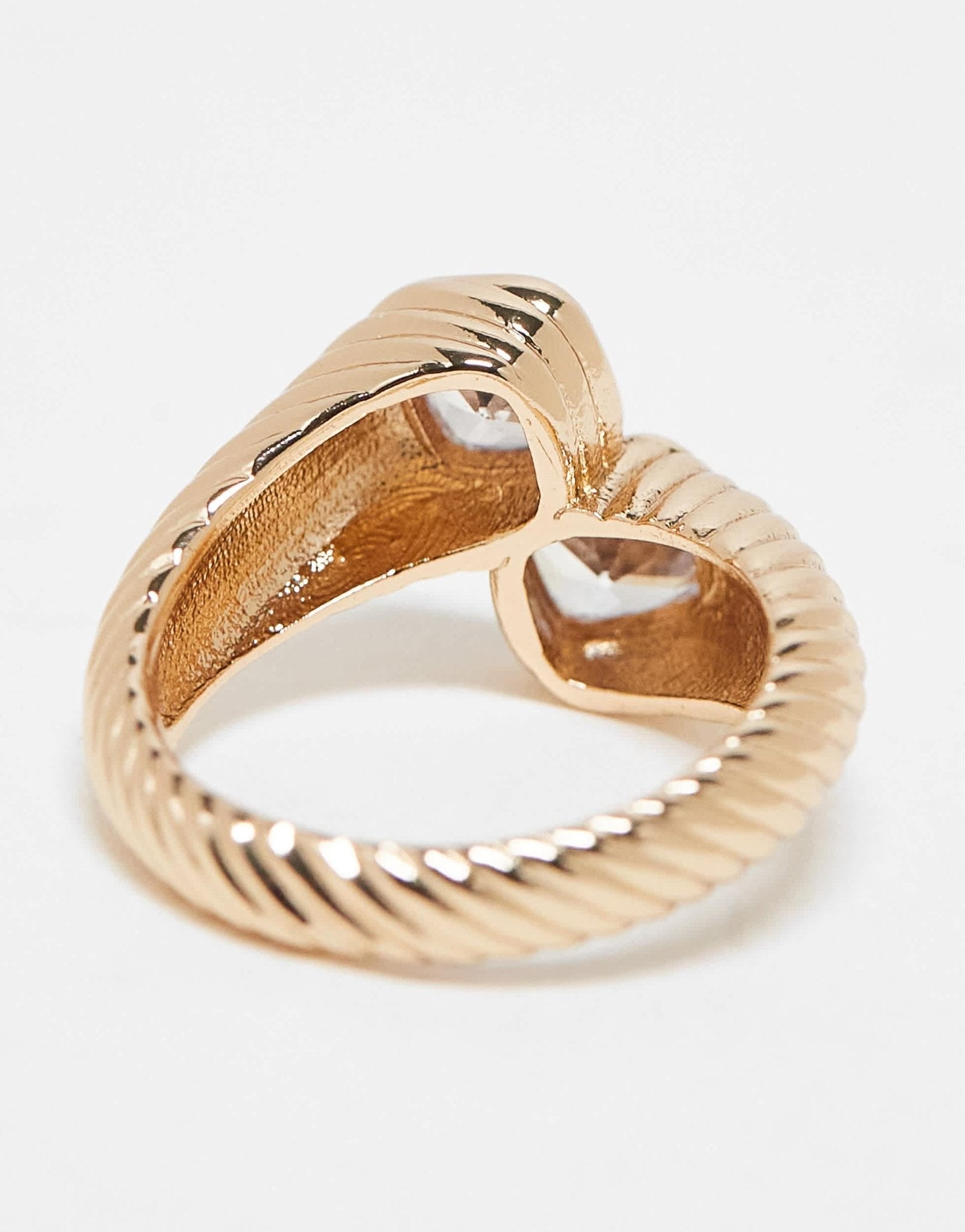 ALDO Abernathie stacking ring in gold - ASOS Sample Sale EU Store