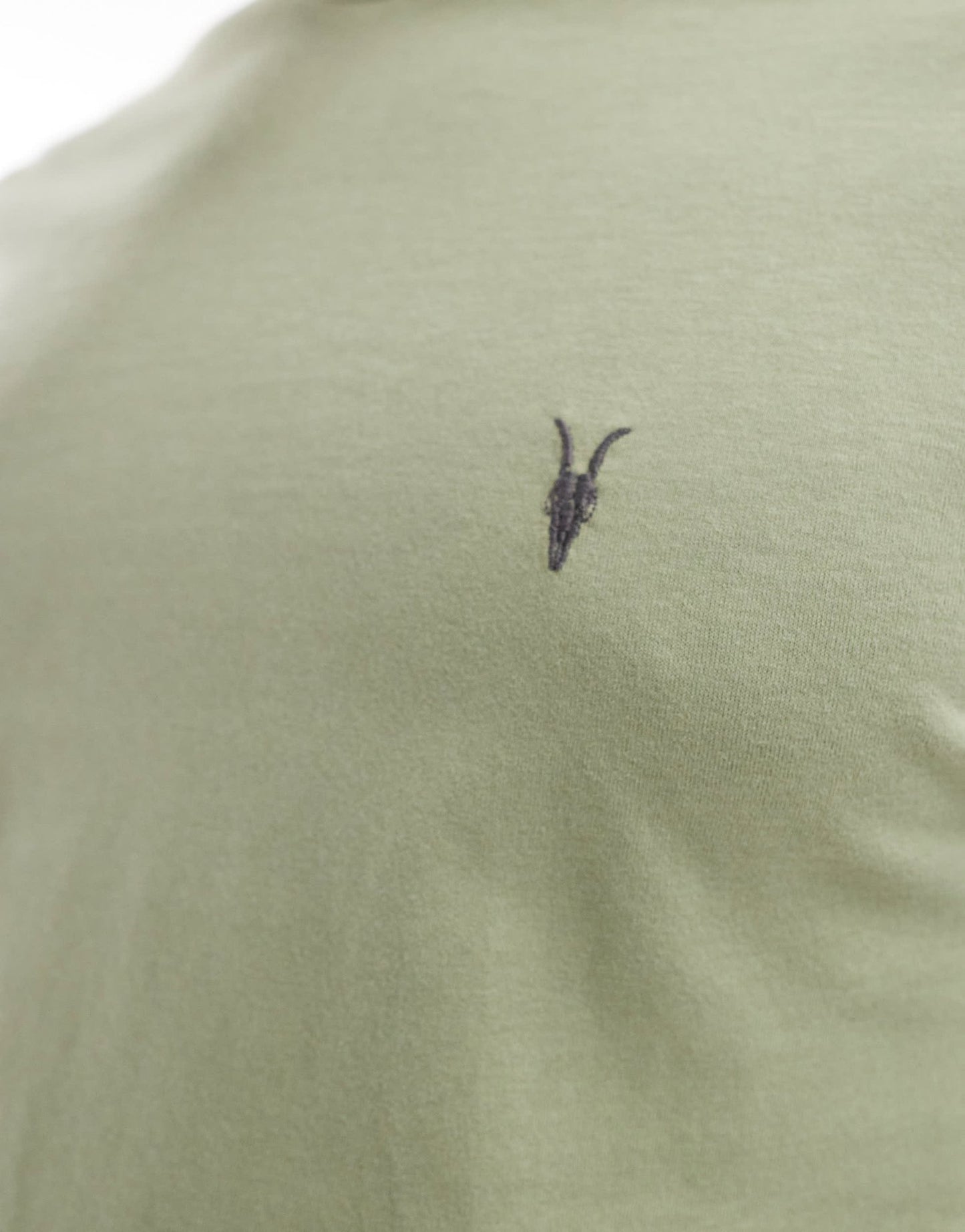 AllSaints Brace 3 - pack brushed cotton t-shirts in green multi - ASOS Sample Sale EU Store
