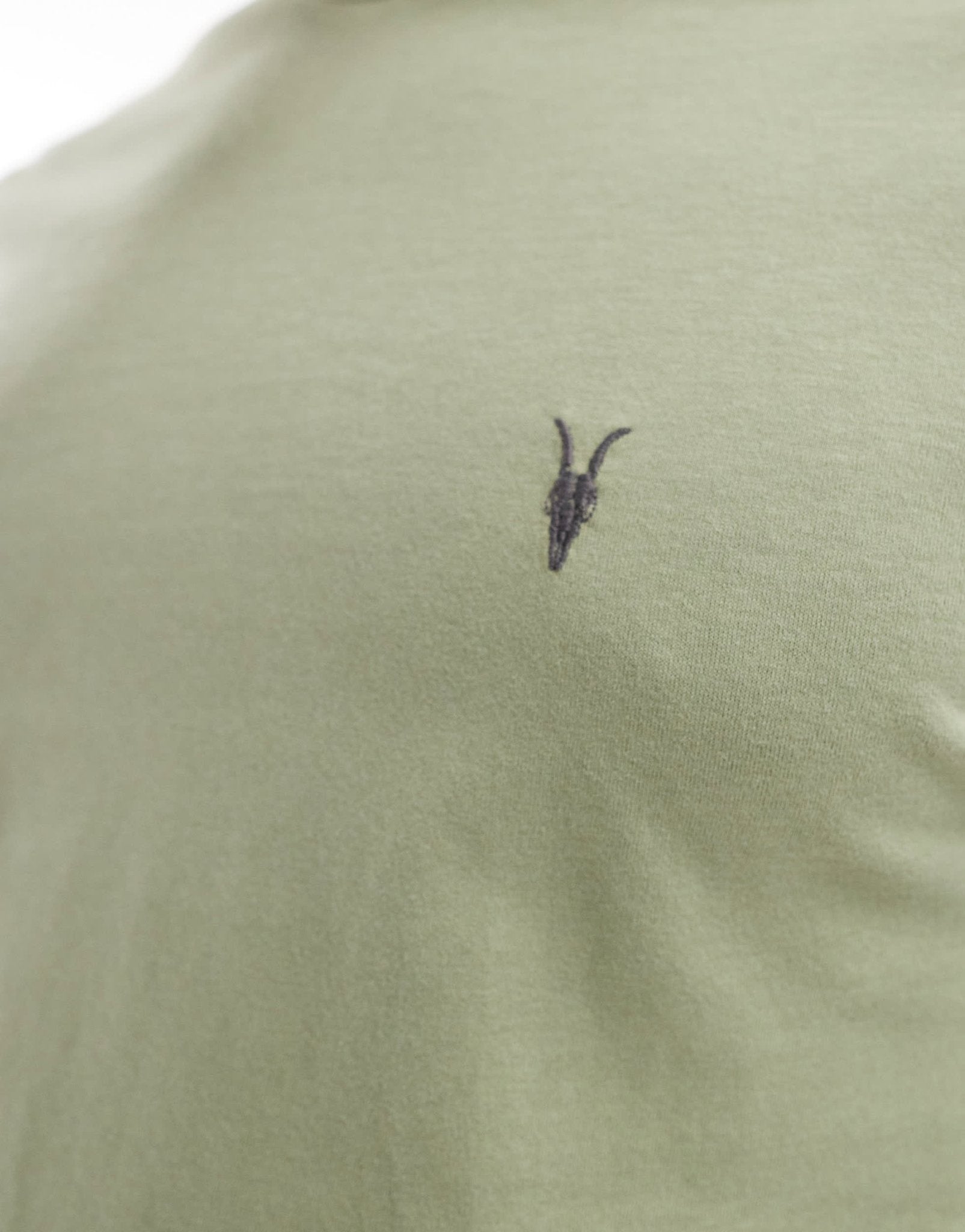 AllSaints Brace 3 - pack brushed cotton t-shirts in green multi - ASOS Sample Sale EU Store