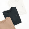 Pack de 3 camisetas de algodón cepillado AllSaints Brace en varios colores