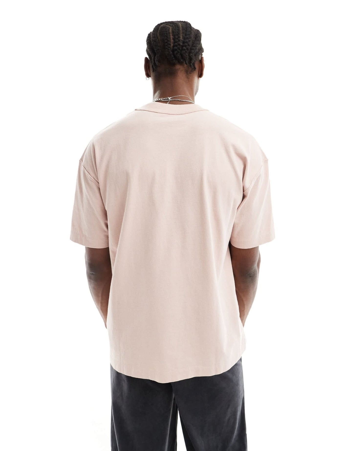 AllSaints Isac oversized t-shirt in pink - ASOS Sample Sale EU Store