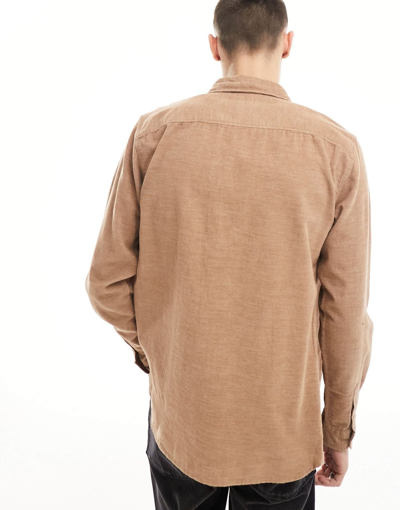 AllSaints Lorella shirt in camel brown - ASOS Sample Sale EU Store