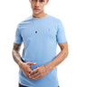 T-shirt col rond AllSaints Ossage en bleu pâle