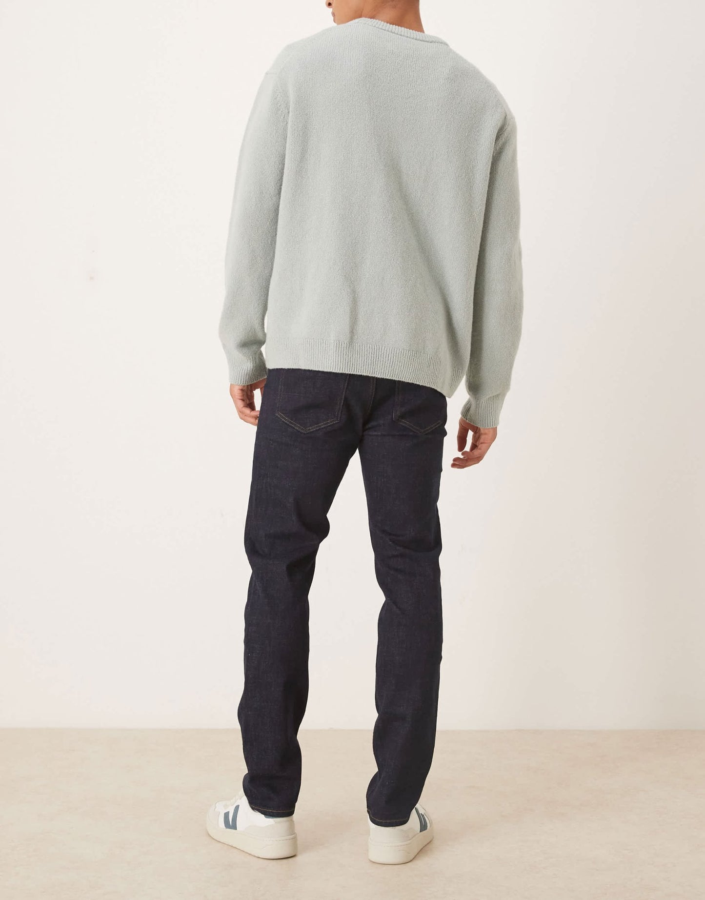 ARKET Birch stretch slim fit jeans in dark washed blue - ASOS Sample Sale EU Store
