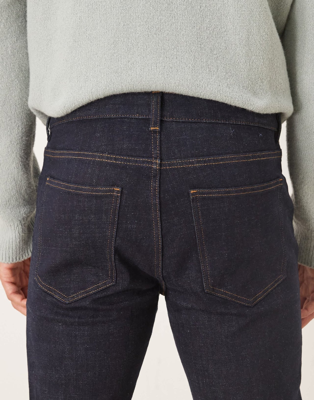 ARKET Birch stretch slim fit jeans in dark washed blue - ASOS Sample Sale EU Store