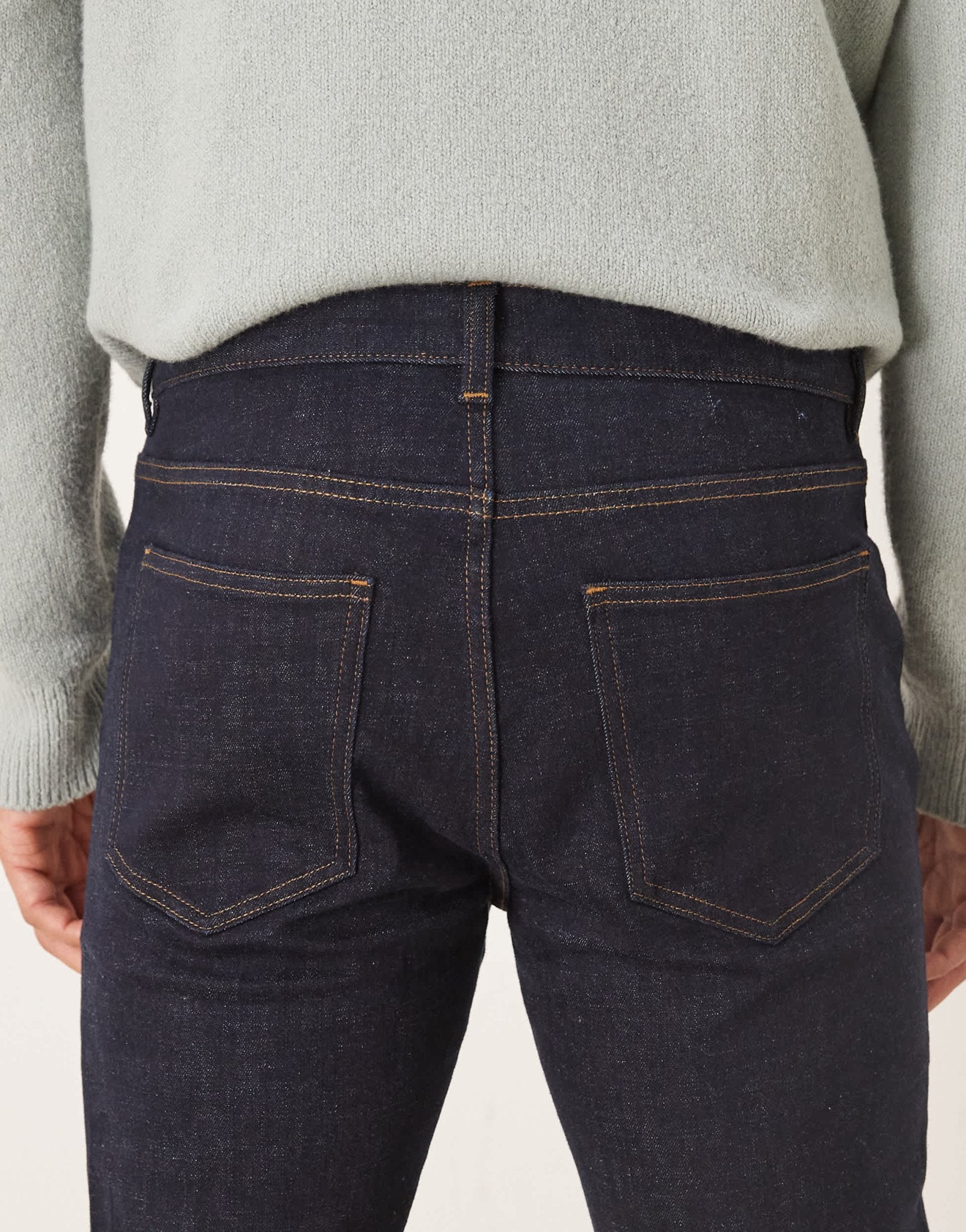 ARKET Birch stretch slim fit jeans in dark washed blue - ASOS Sample Sale EU Store