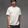 ARKET heavy weight jersey t-shirt in off white
