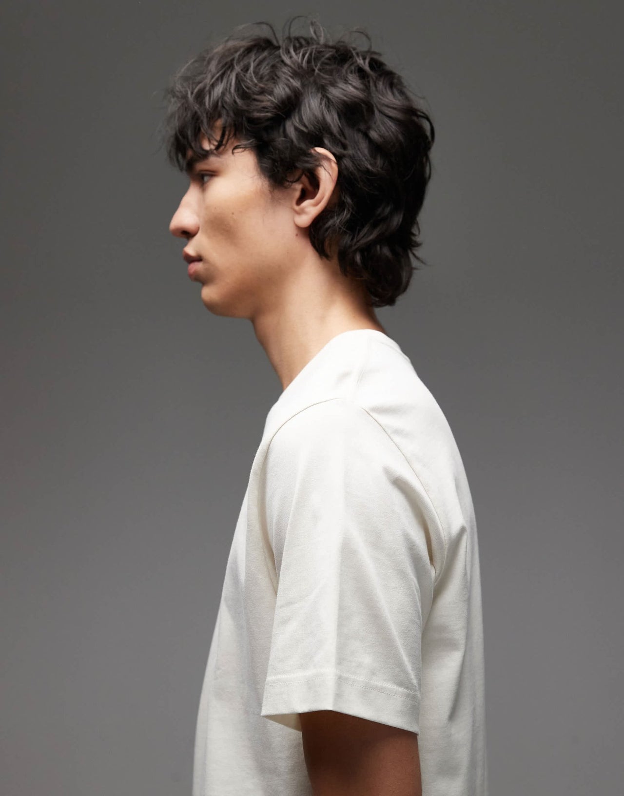 ARKET heavy weight jersey t-shirt in off white - ASOS Sample Sale EU Store