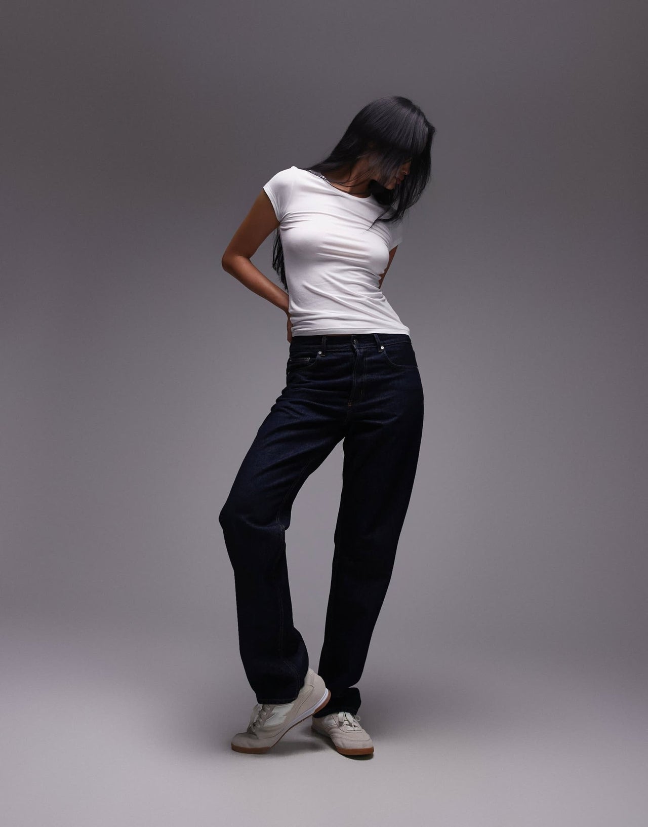 ARKET supersoft slim fit short sleeve t-shirt in white - ASOS Sample Sale EU Store