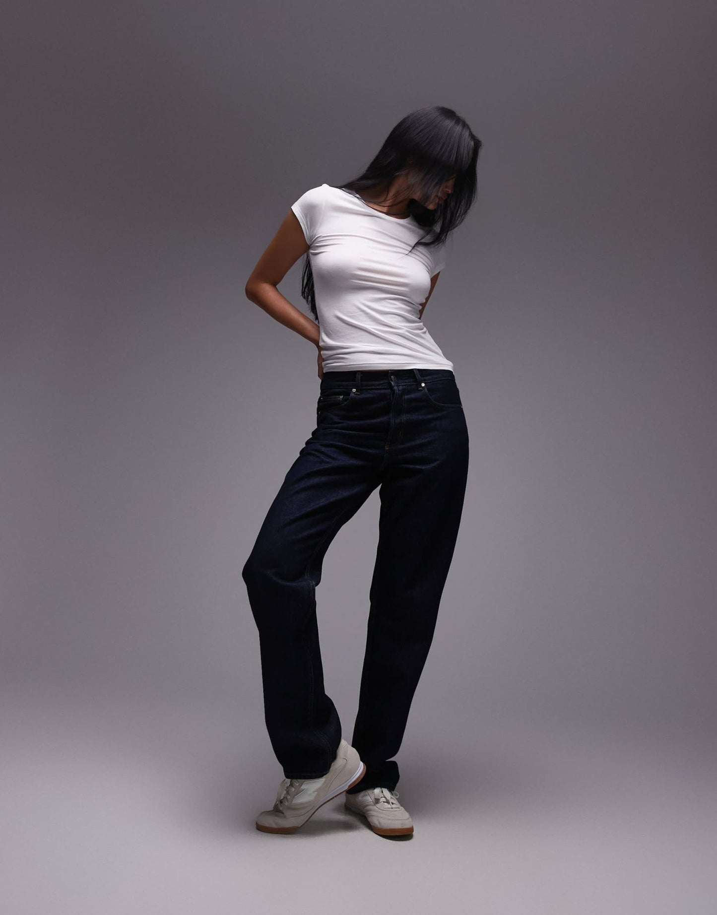 ARKET supersoft slim fit short sleeve t-shirt in white - ASOS Sample Sale EU Store