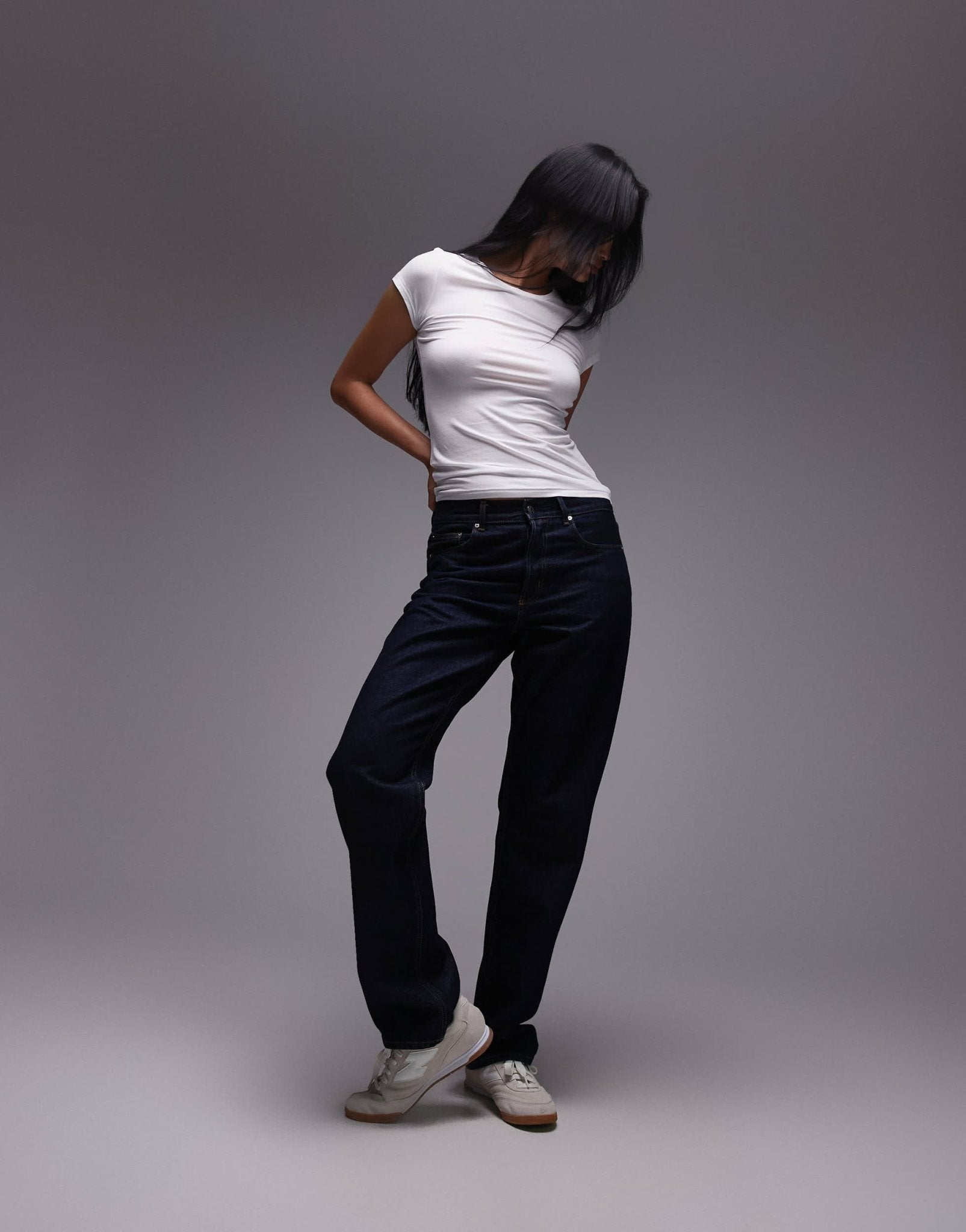 ARKET supersoft slim fit short sleeve t-shirt in white - ASOS Sample Sale EU Store