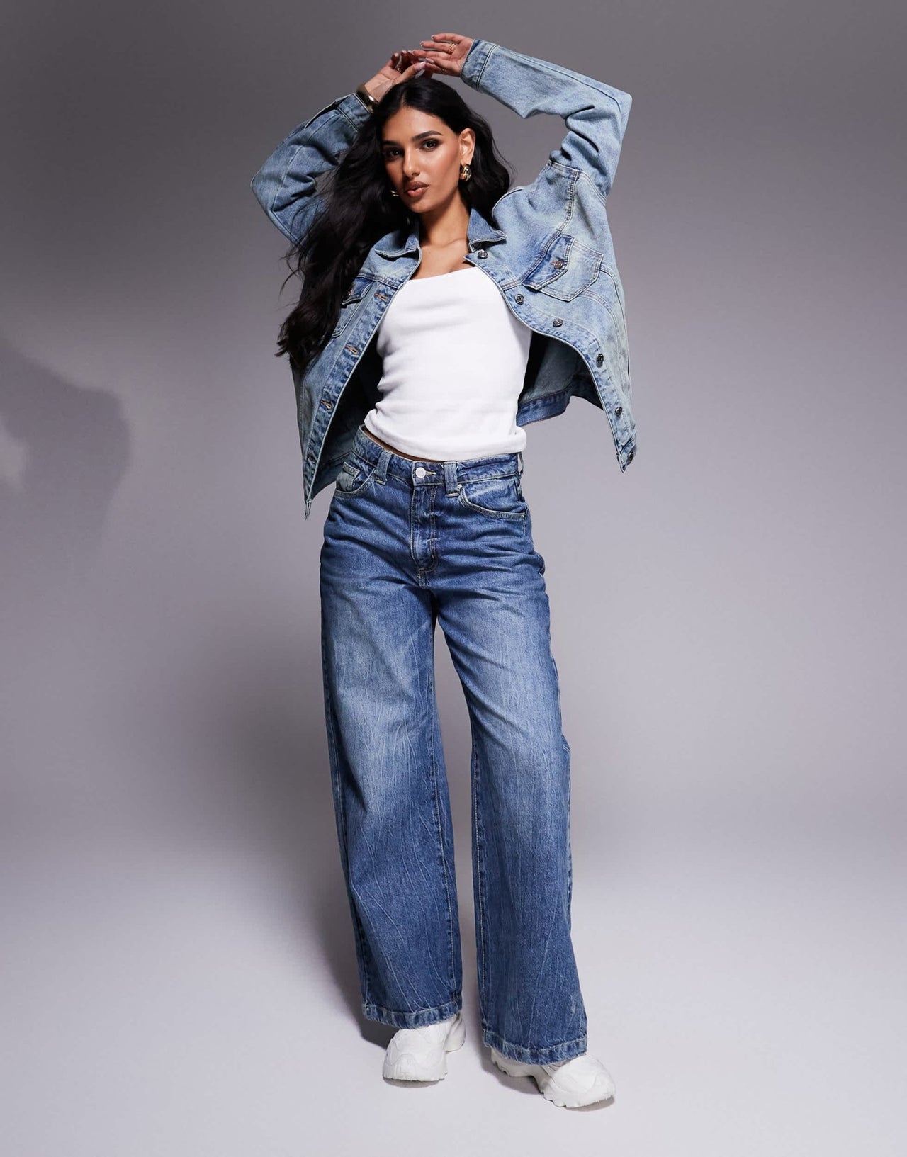 Armani Exchange denim jacket in light blue - ASOS Sample Sale EU Store