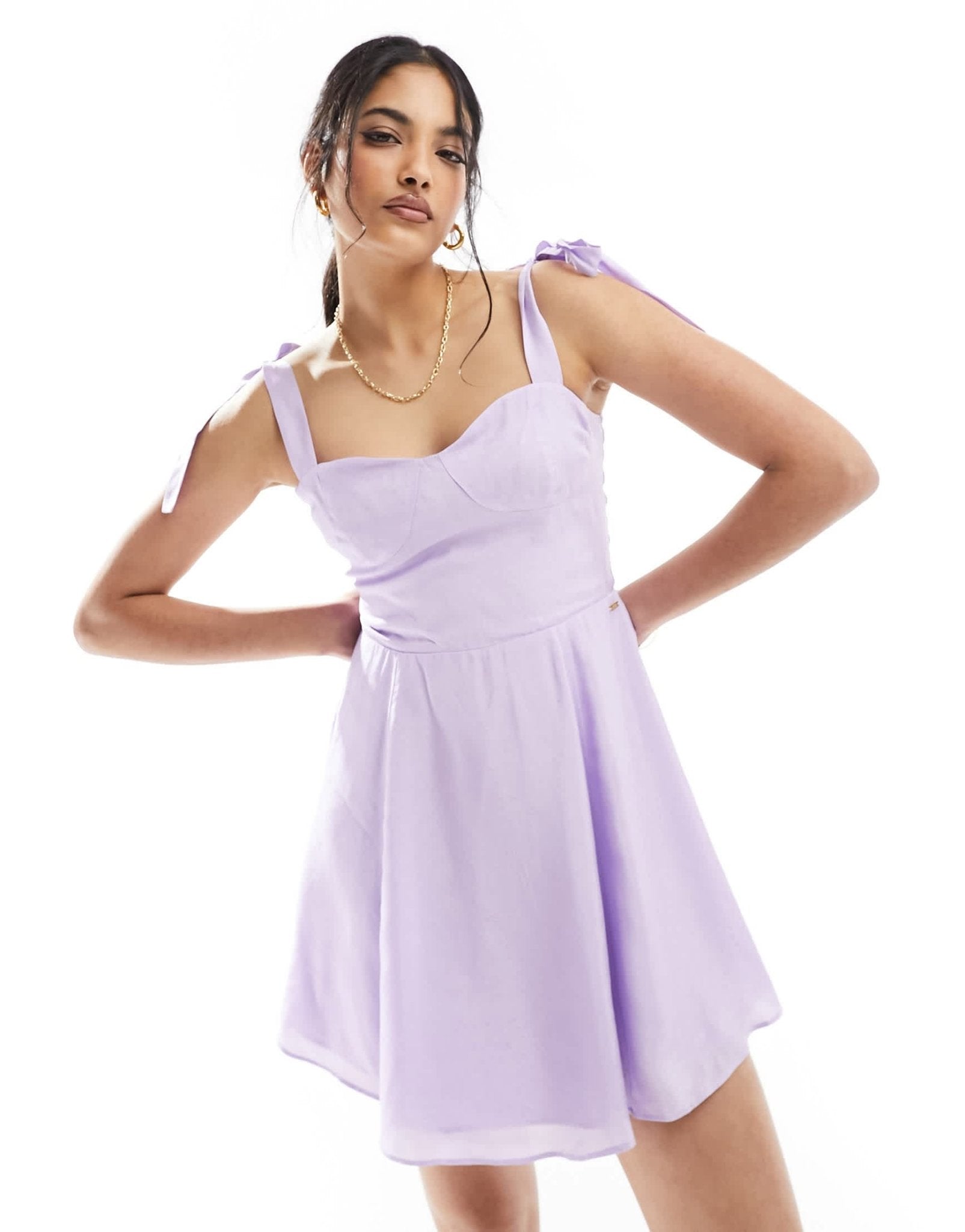 Armani Exchange dress in violet sky - ASOS Sample Sale EU Store