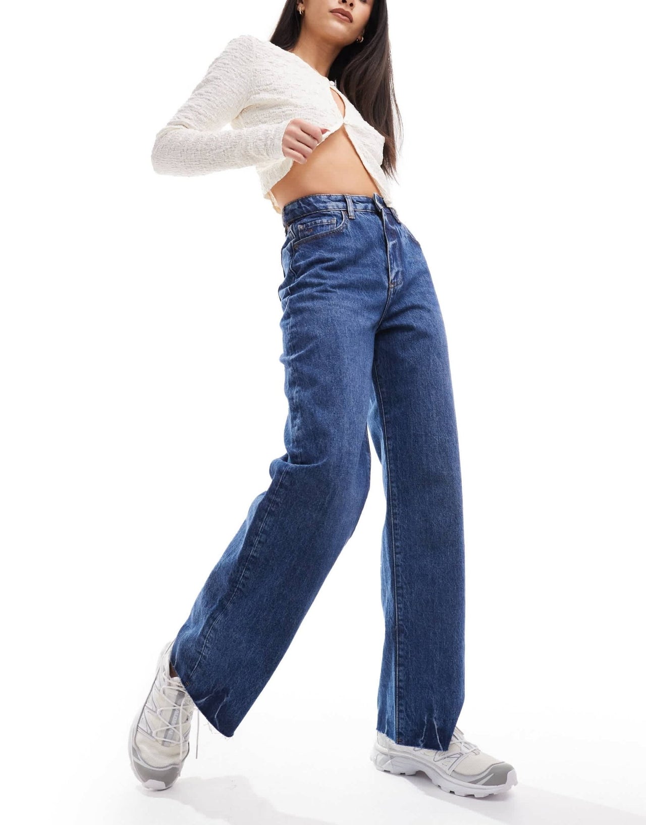 Armani Exchange relaxed 5 pocket jeans in indigo denim - ASOS Sample Sale EU Store