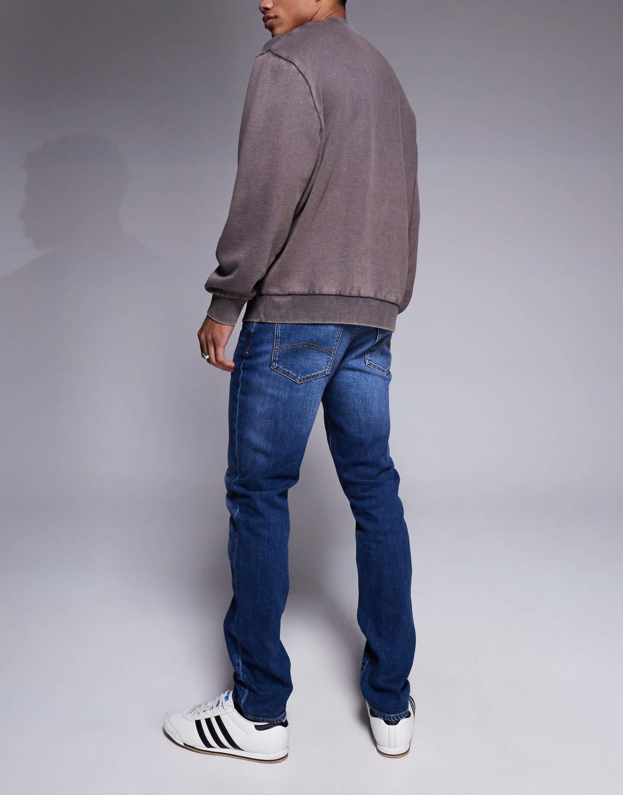 Armani Exchange skinny jeans in mid wash blue - ASOS Sample Sale EU Store